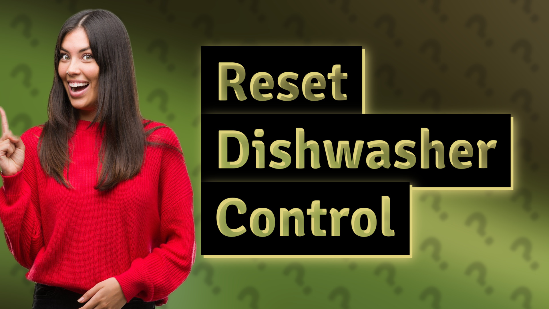 Reset Dishwasher Control