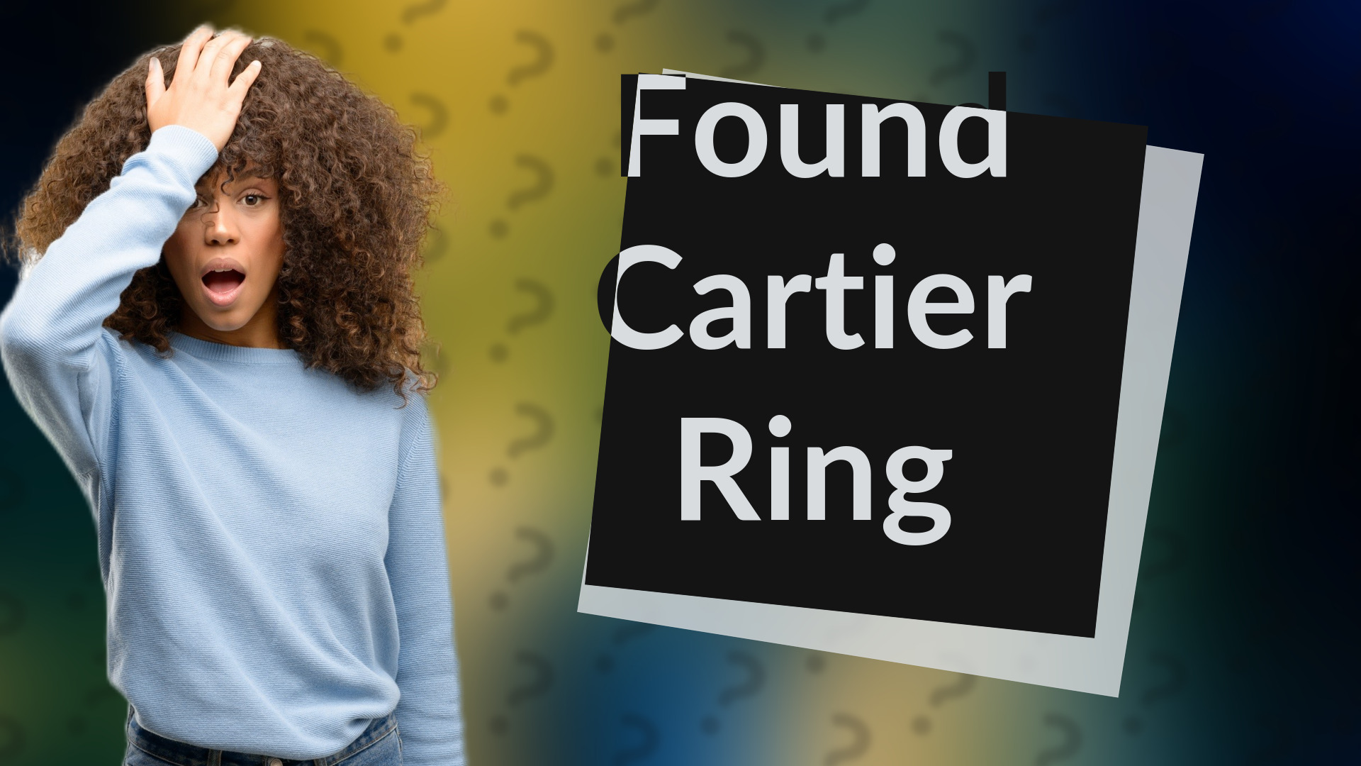 Found Cartier Ring