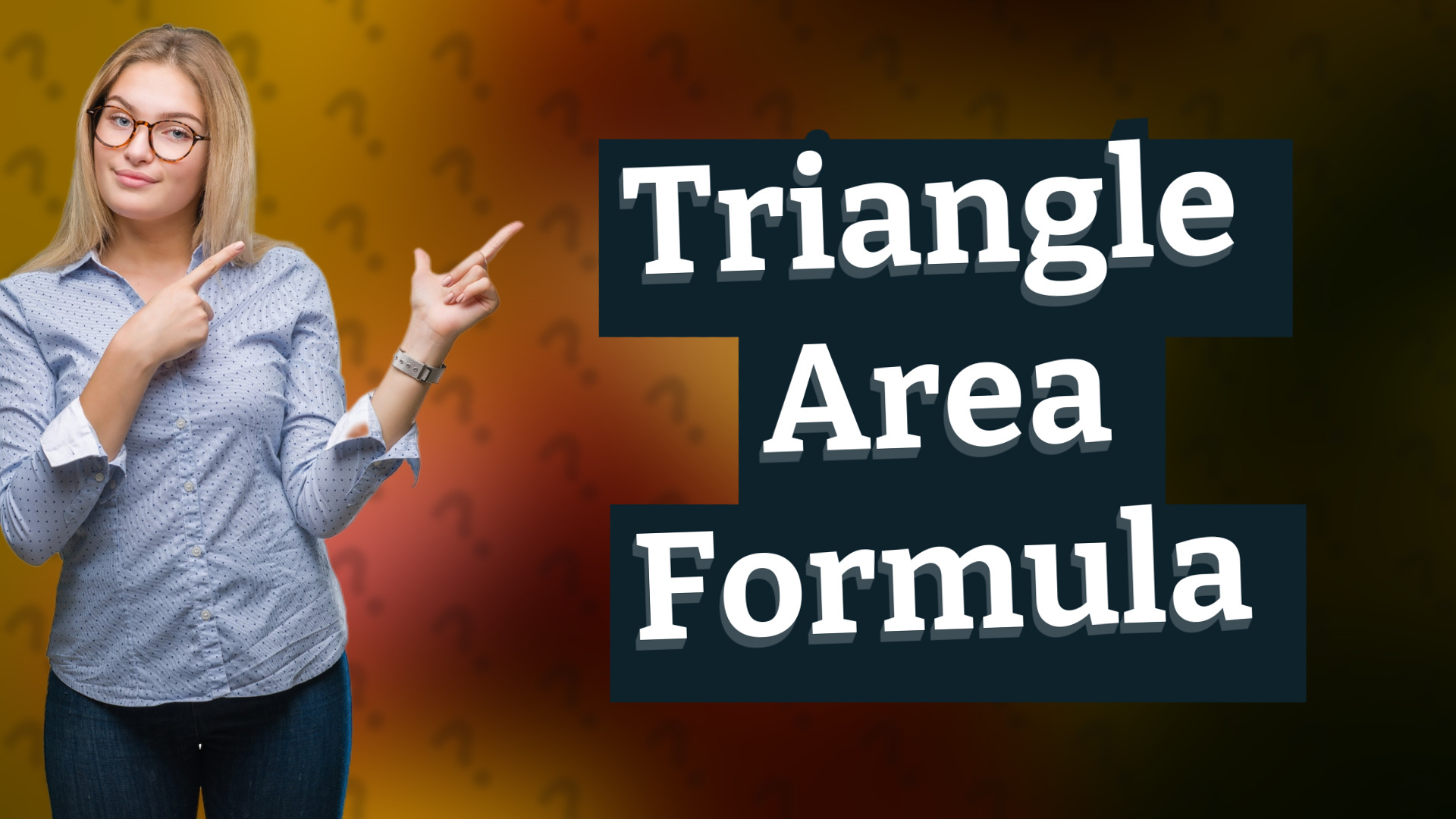 Triangle Area Formula