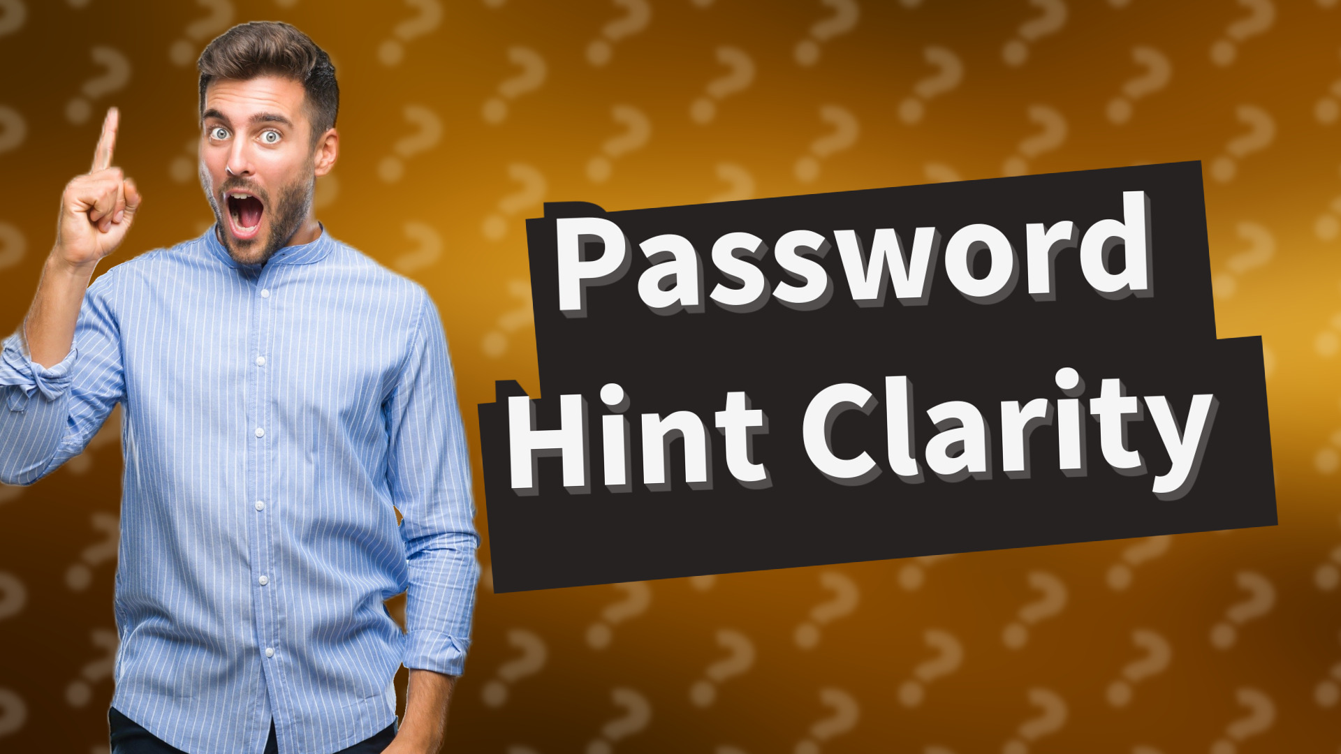 Password Hint Clarity