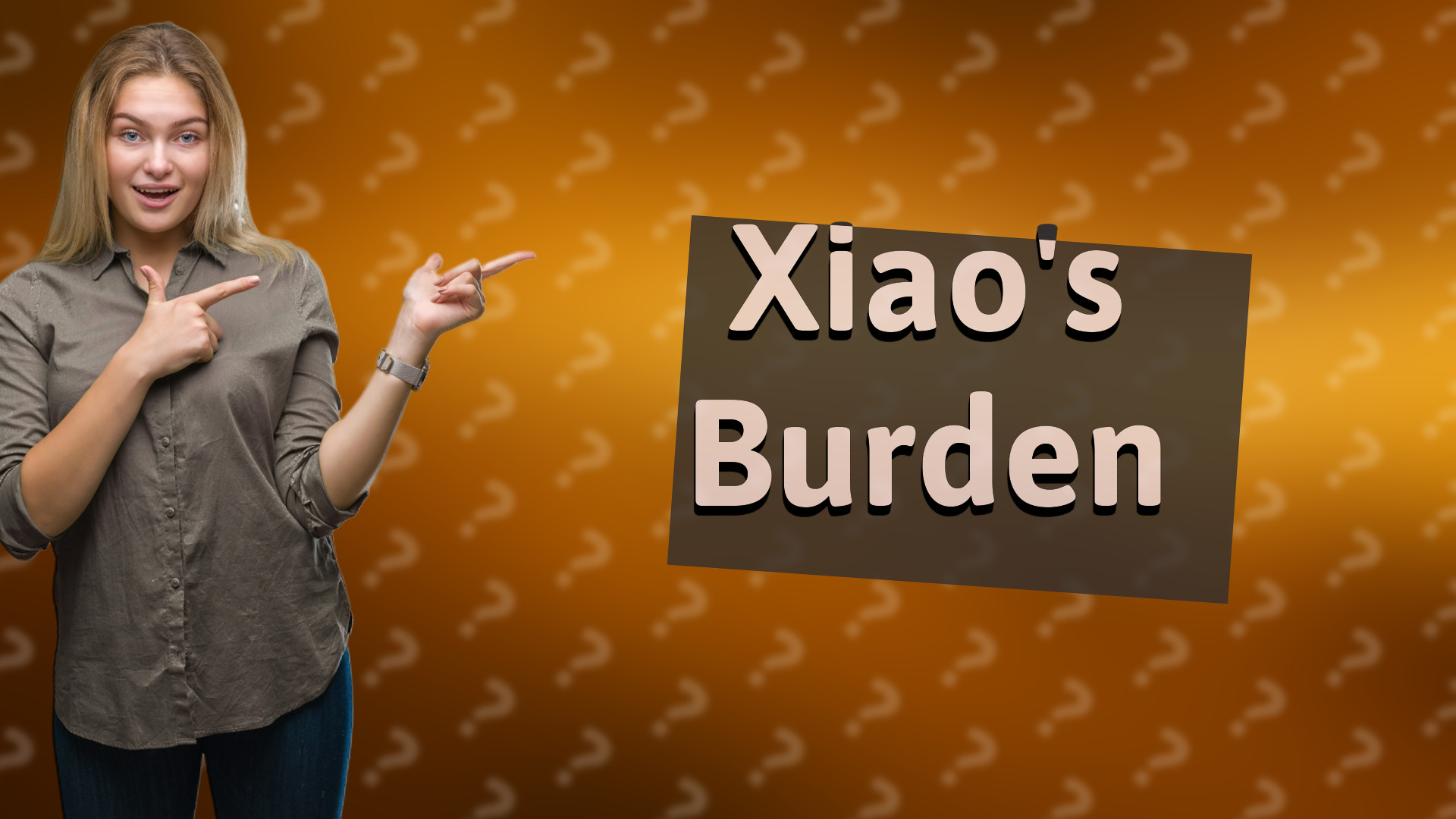 Xiao's Burden