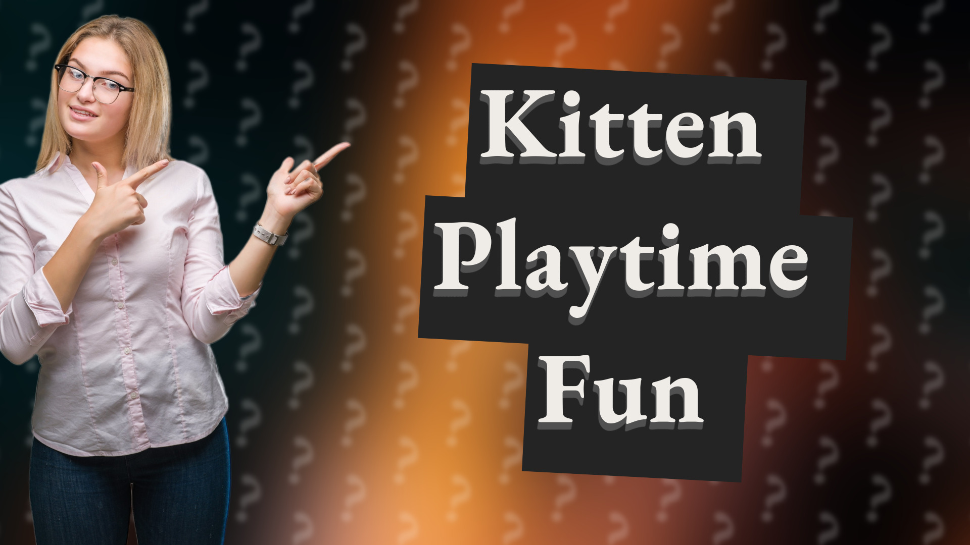 Kitten Playtime Fun