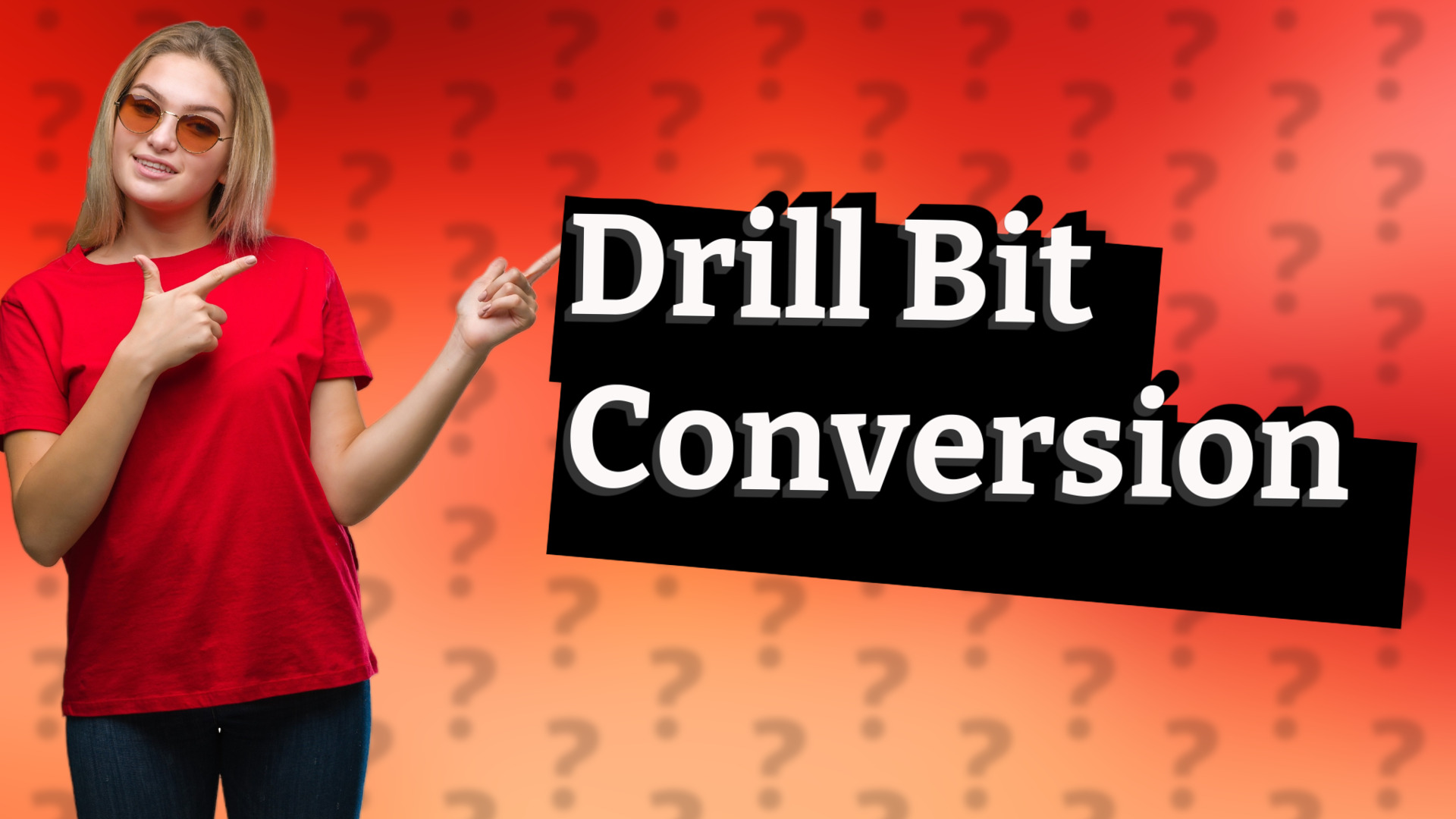 Drill Bit Conversion