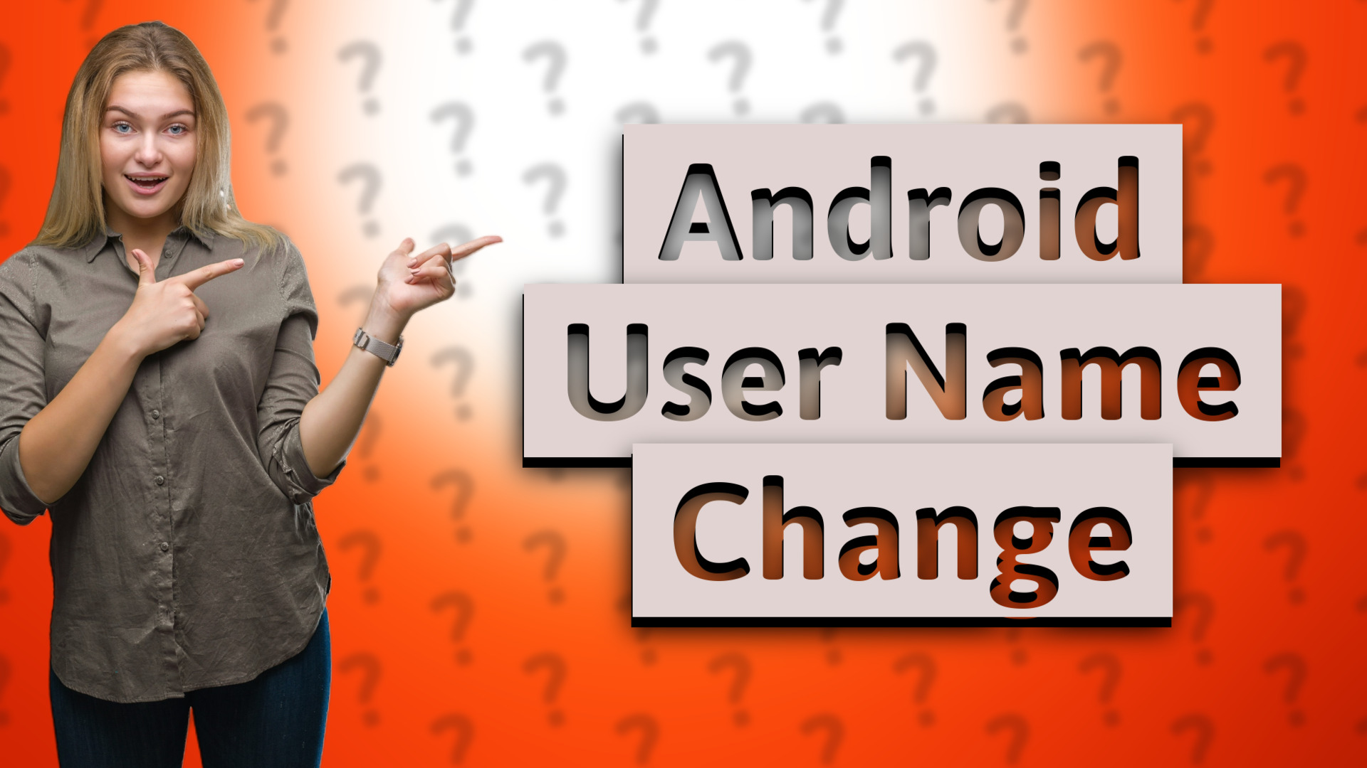 Android User Name Change