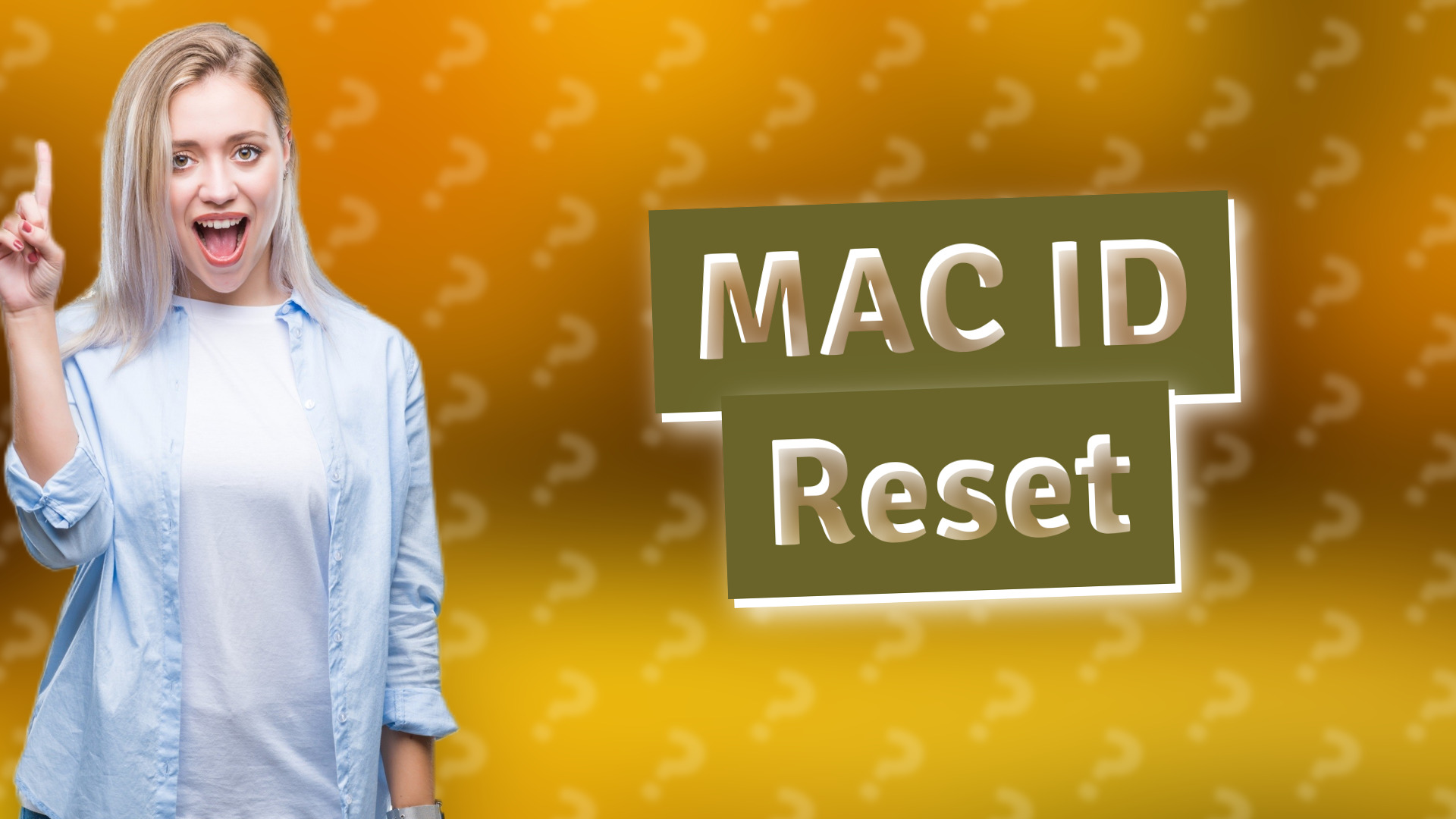 MAC ID Reset