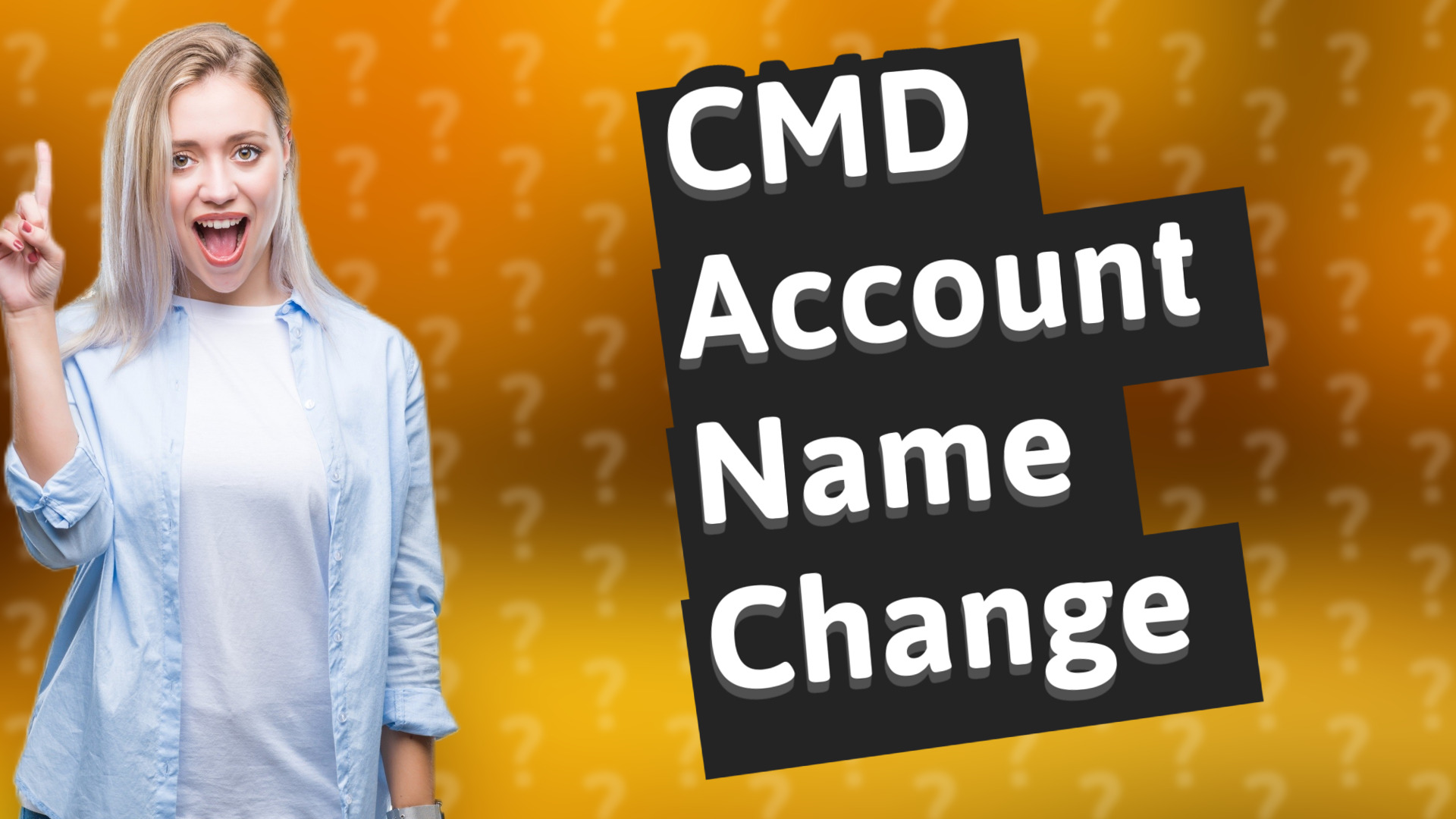 CMD Account Name Change