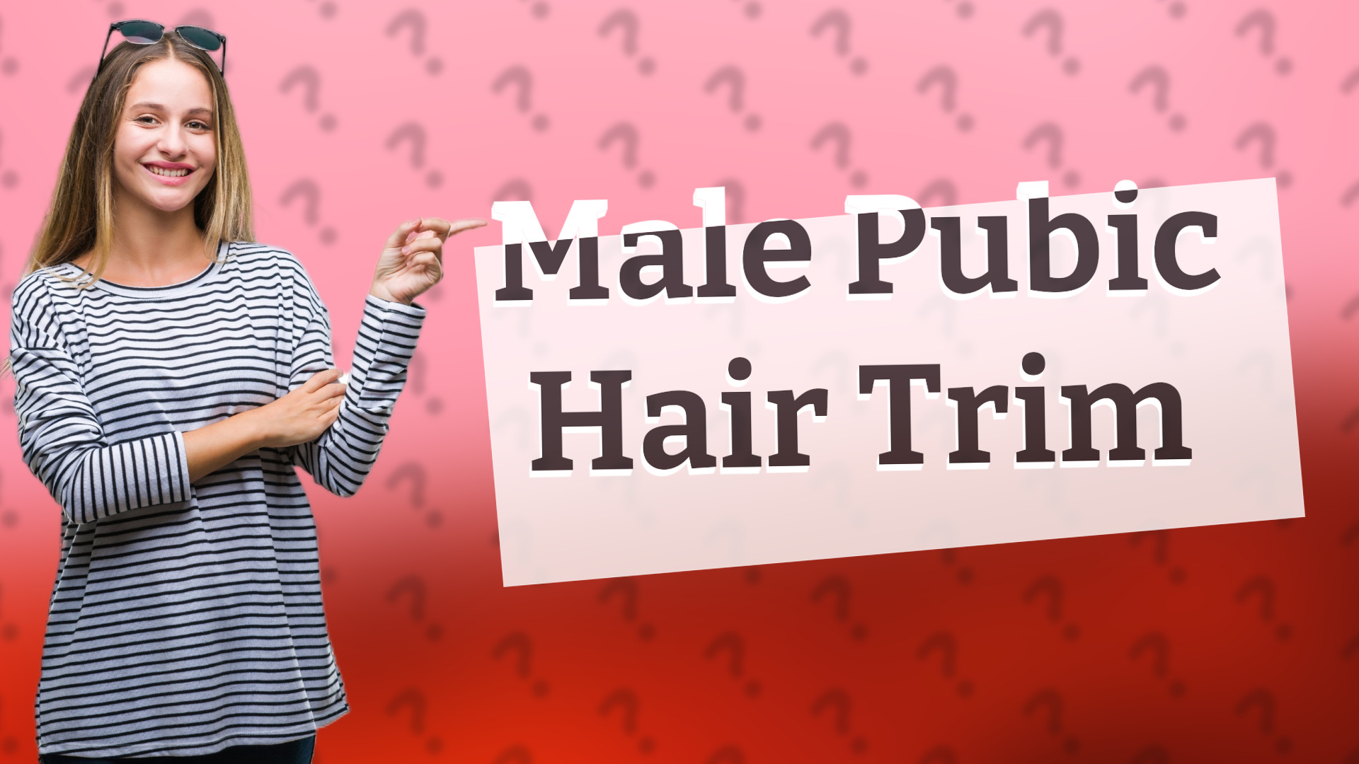 Male Pubic Hair Trim