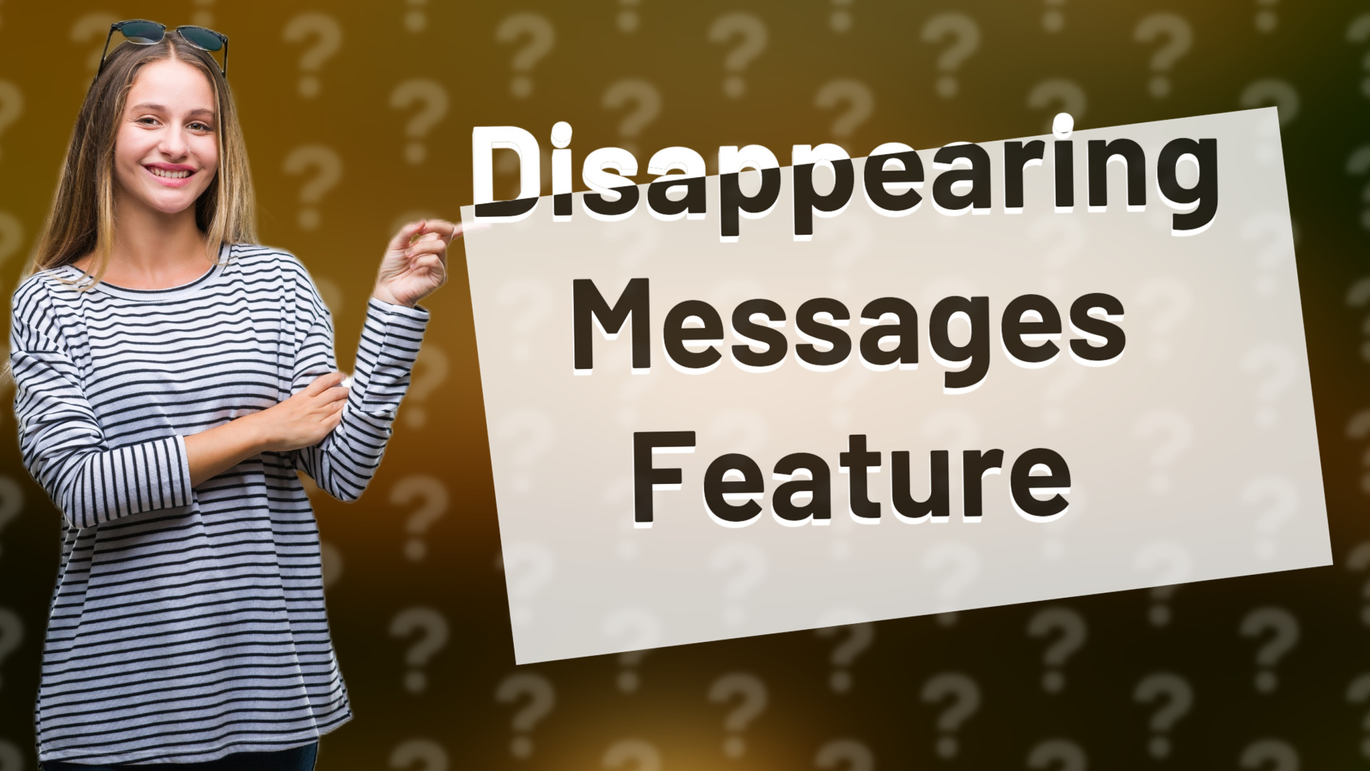 Disappearing Messages Feature
