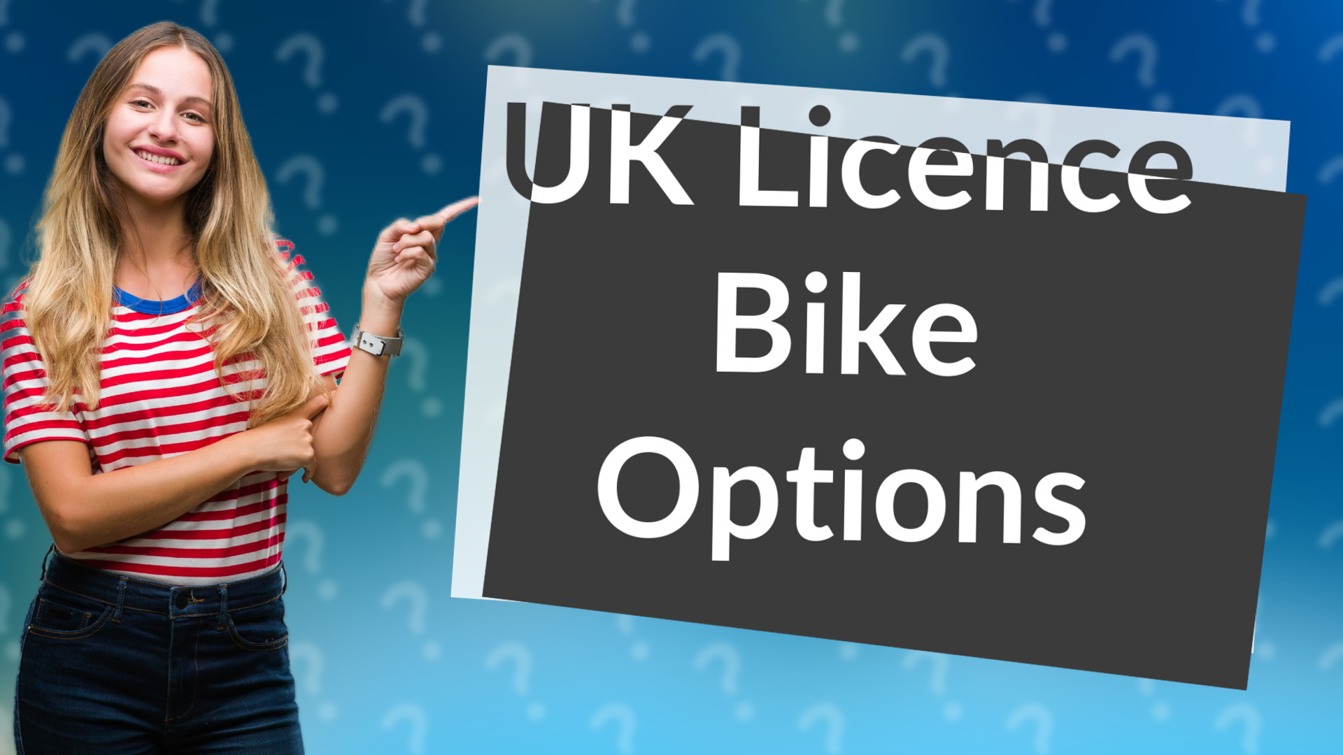 UK Licence Bike Options
