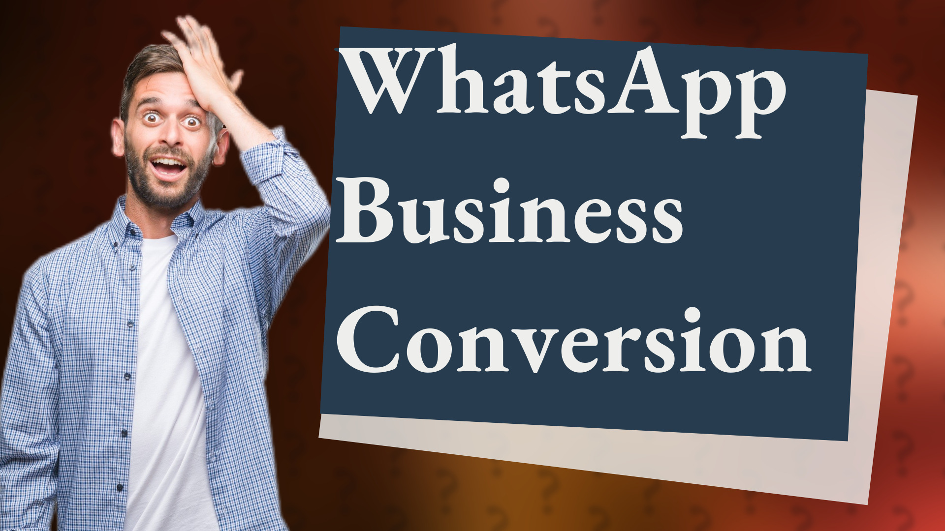 WhatsApp Business Conversion