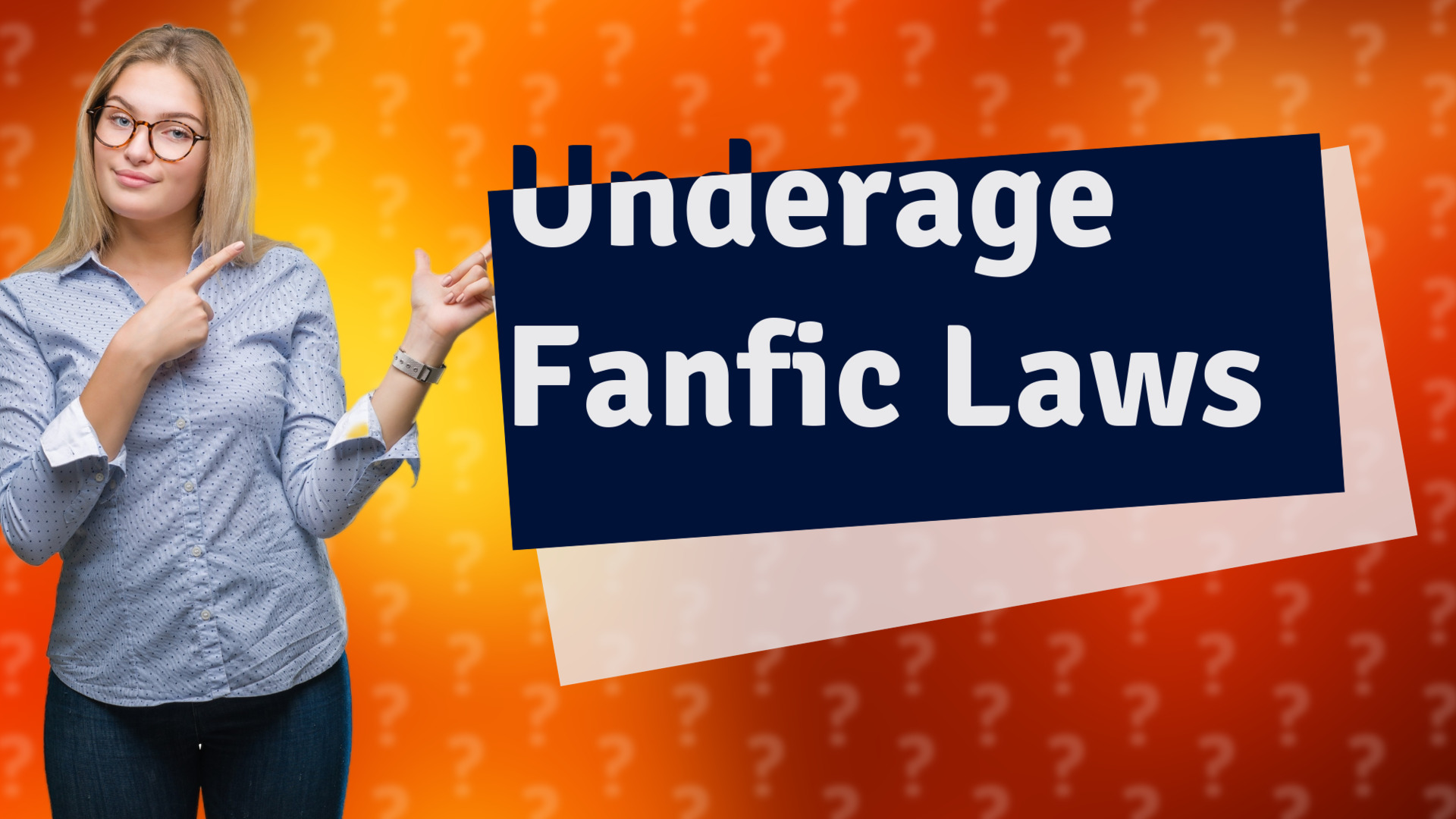 Underage Fanfic Laws