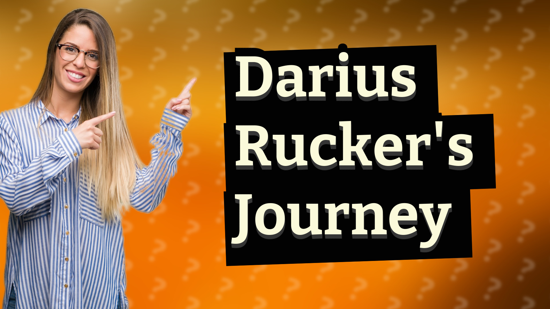 Darius Rucker's Journey