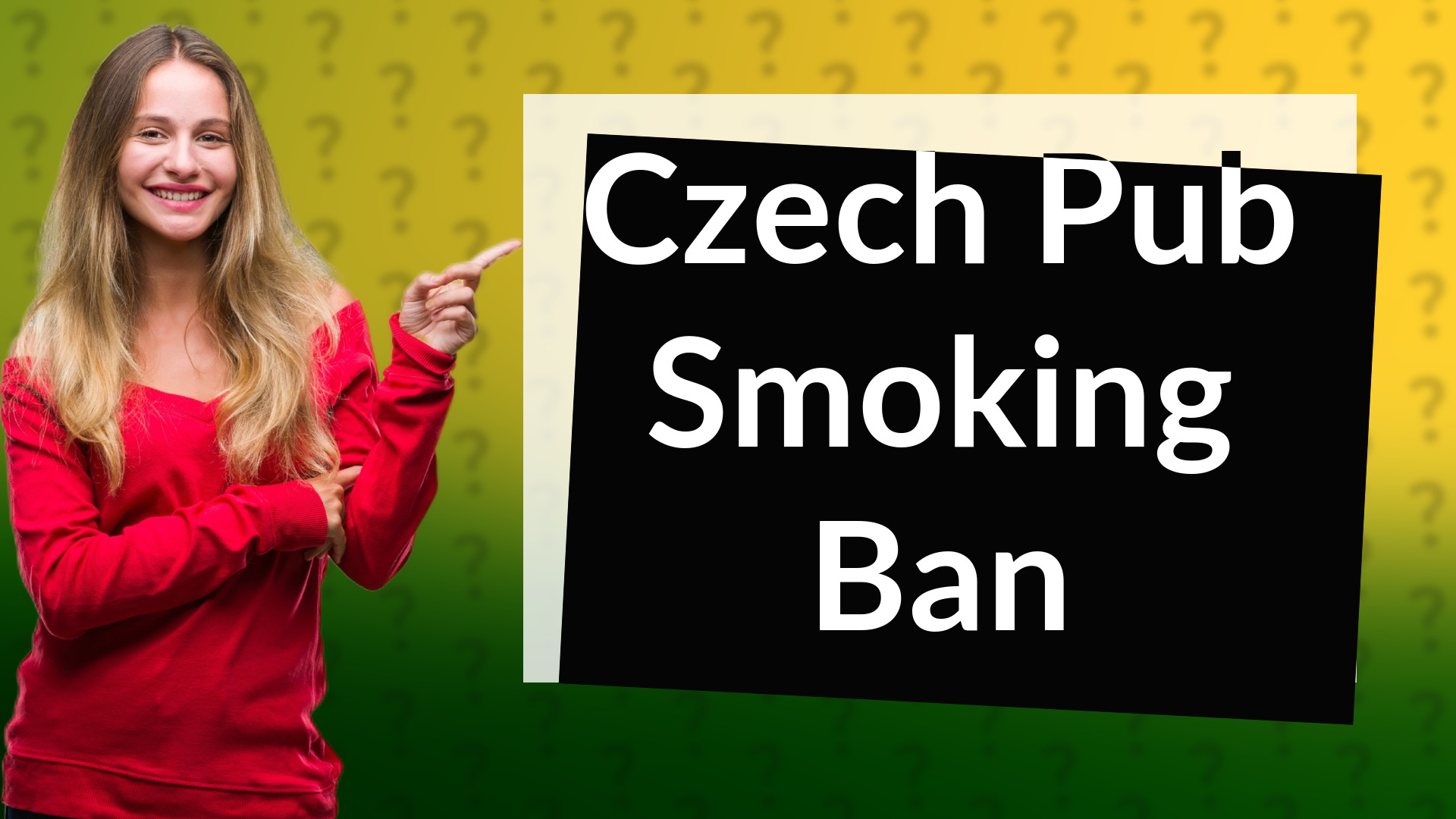 Czech Pub Smoking Ban
