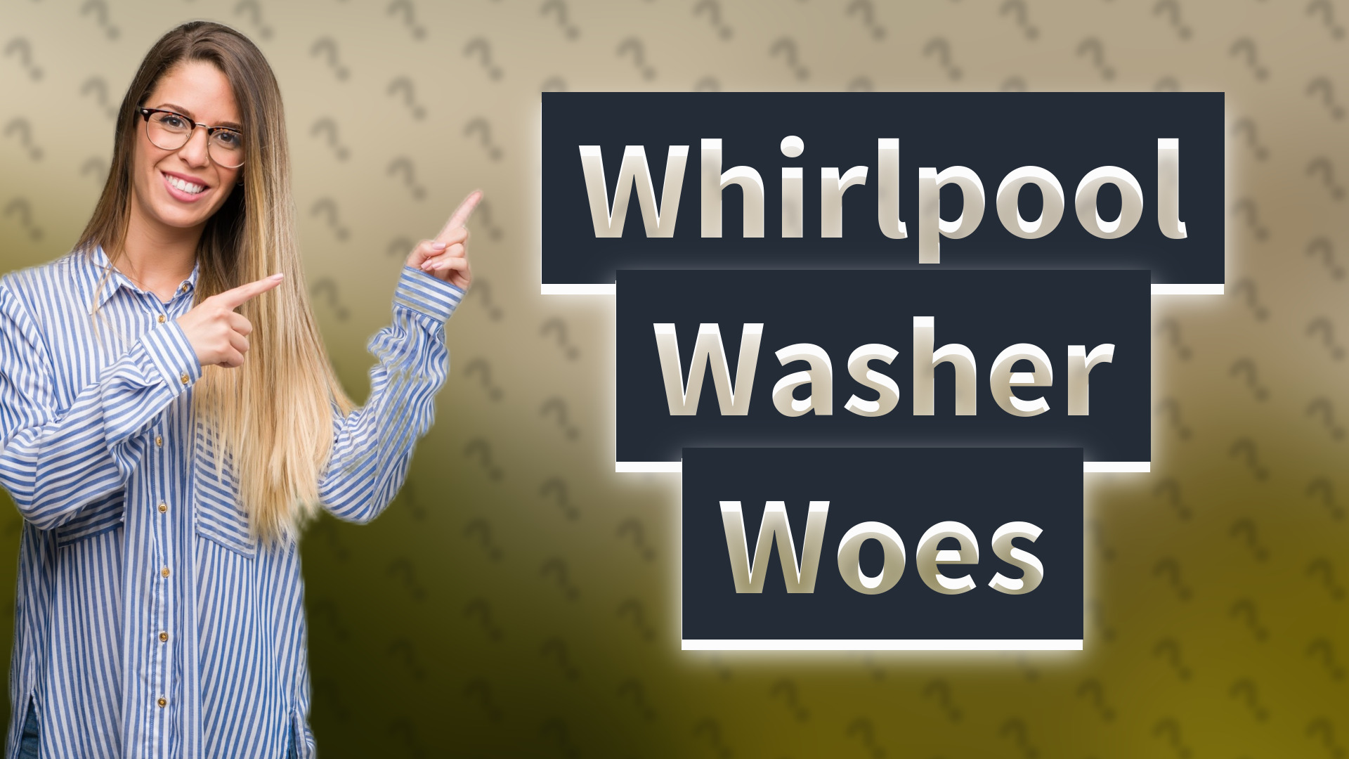 Whirlpool Washer Woes