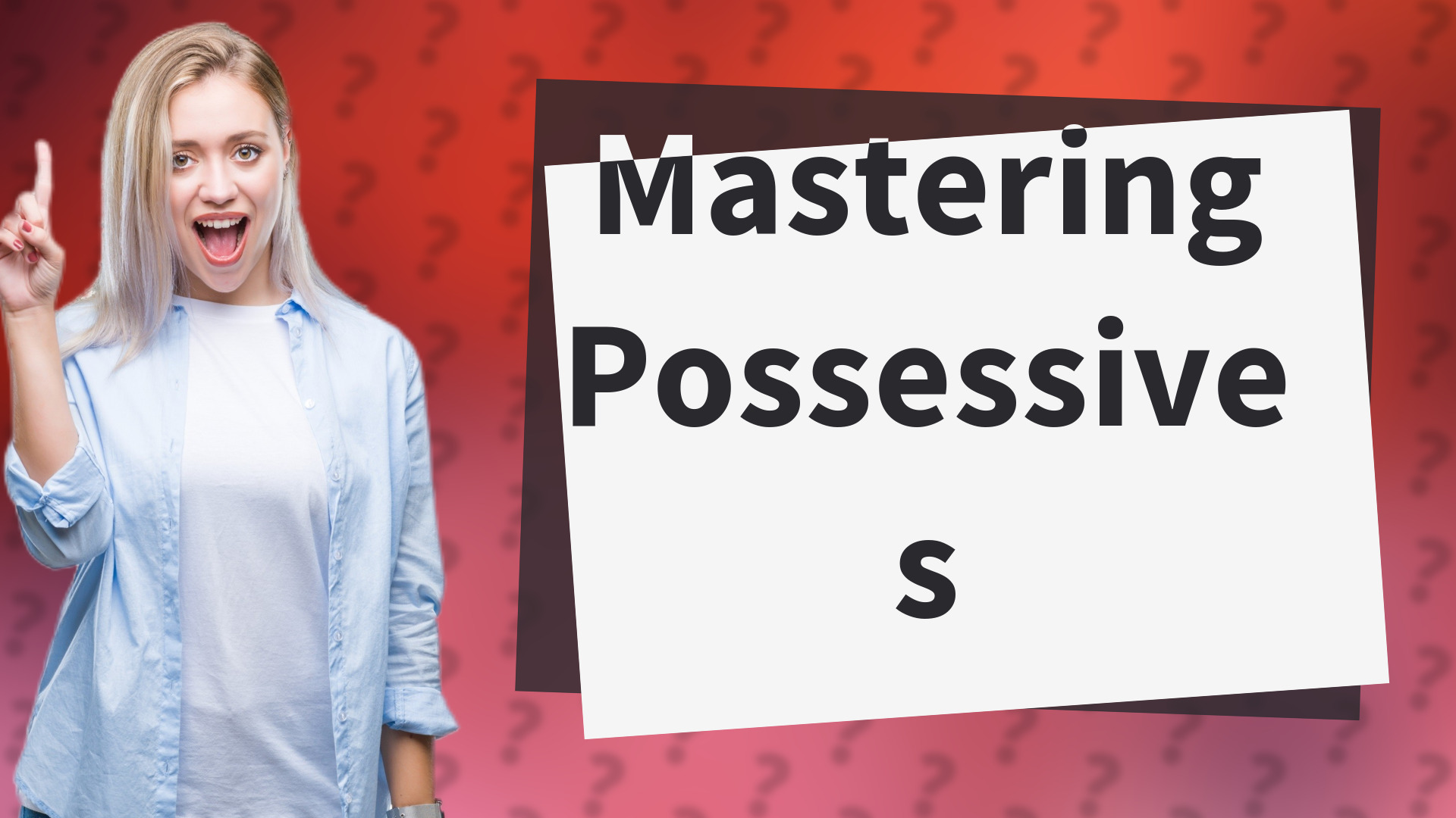 Mastering Possessive s