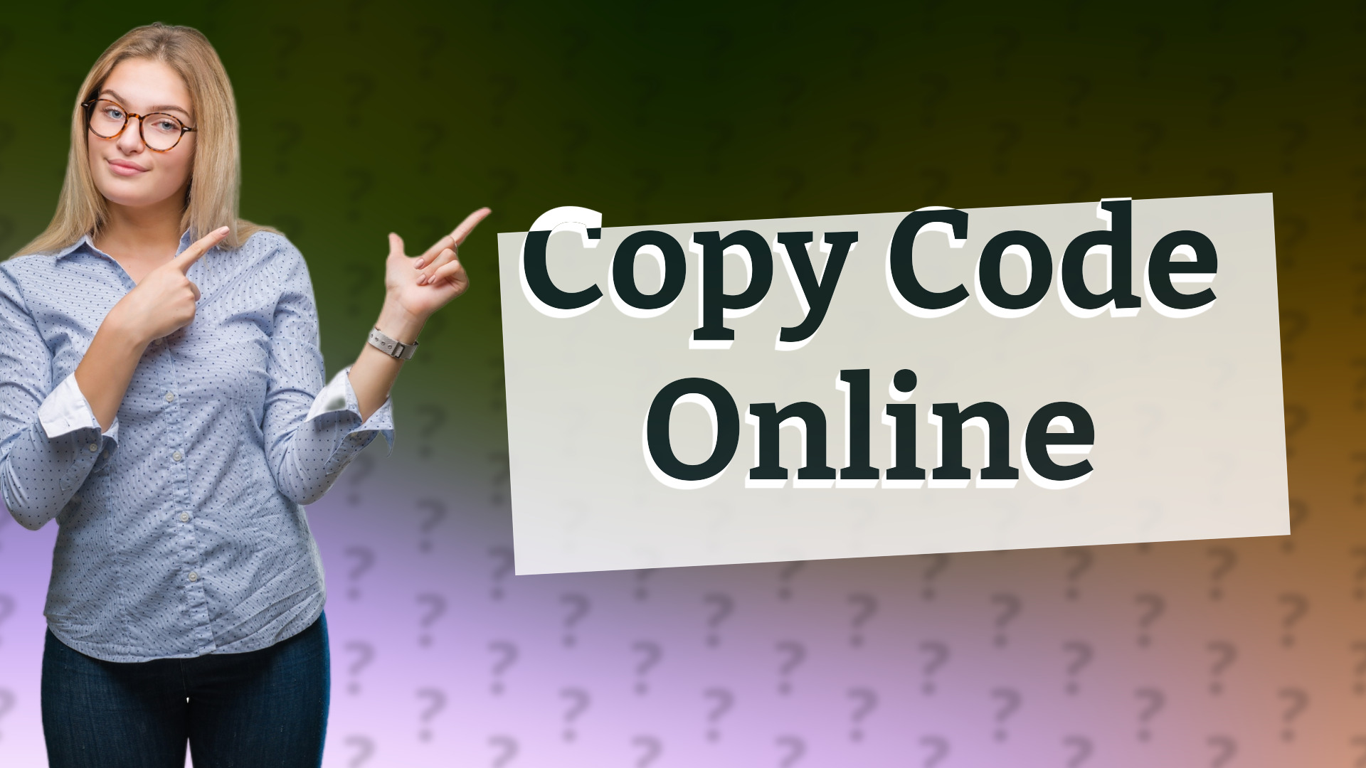 Copy Code Online