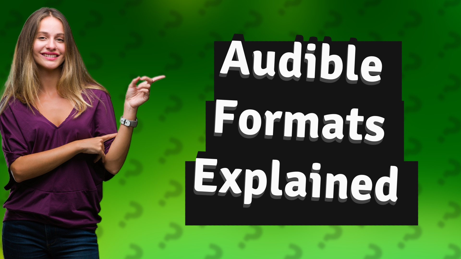 Audible Formats Explained