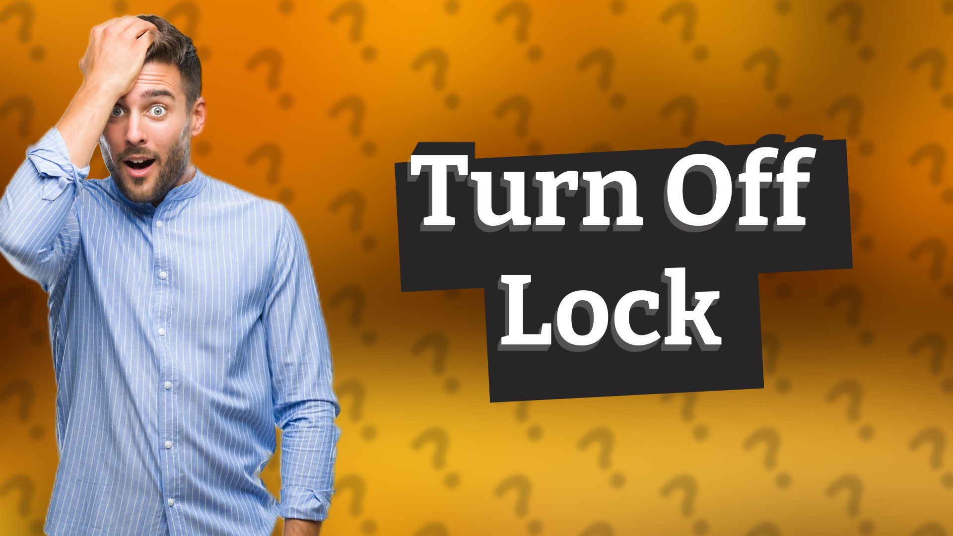 Turn Off Lock