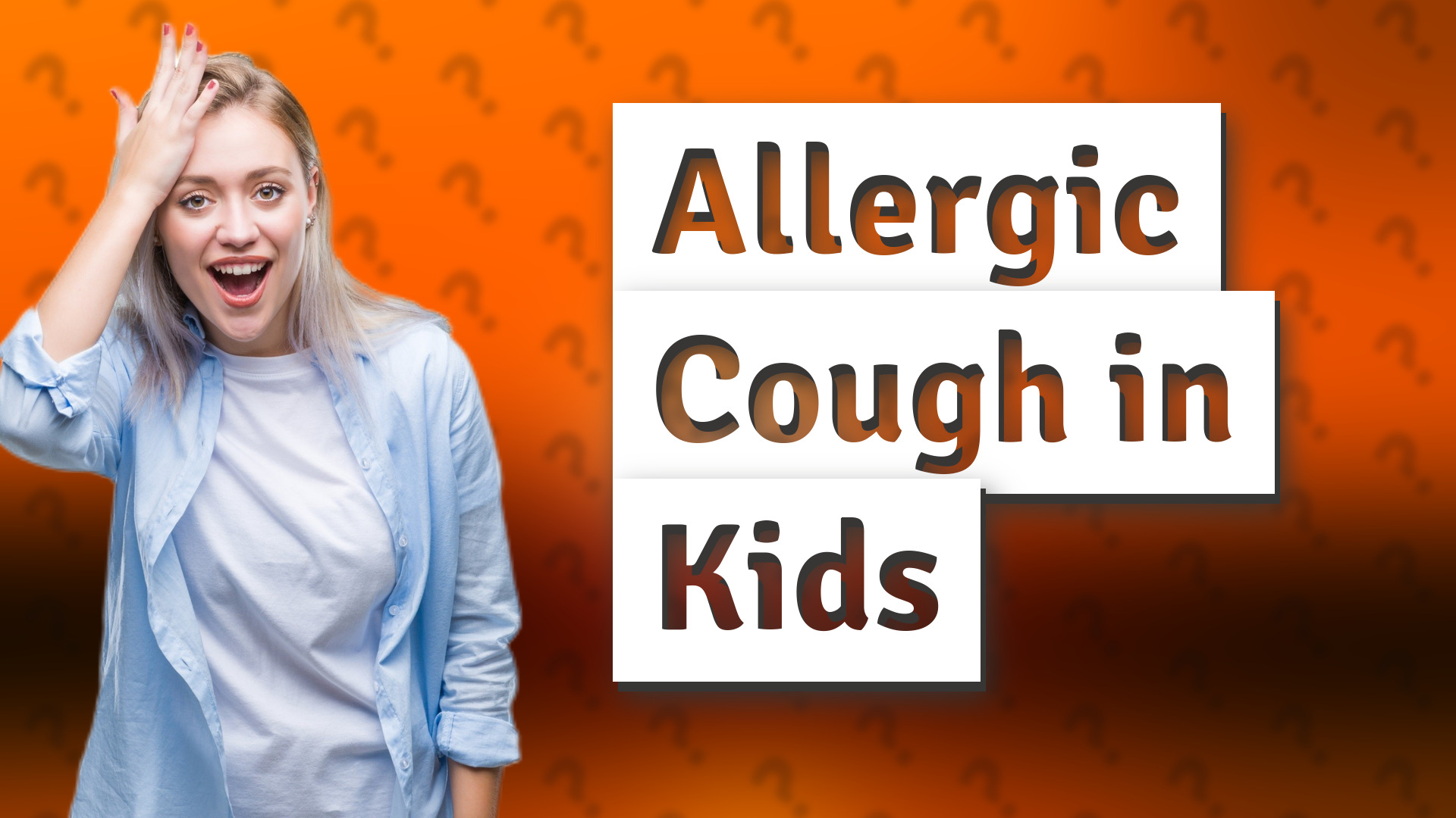 Allergic Cough in Kids