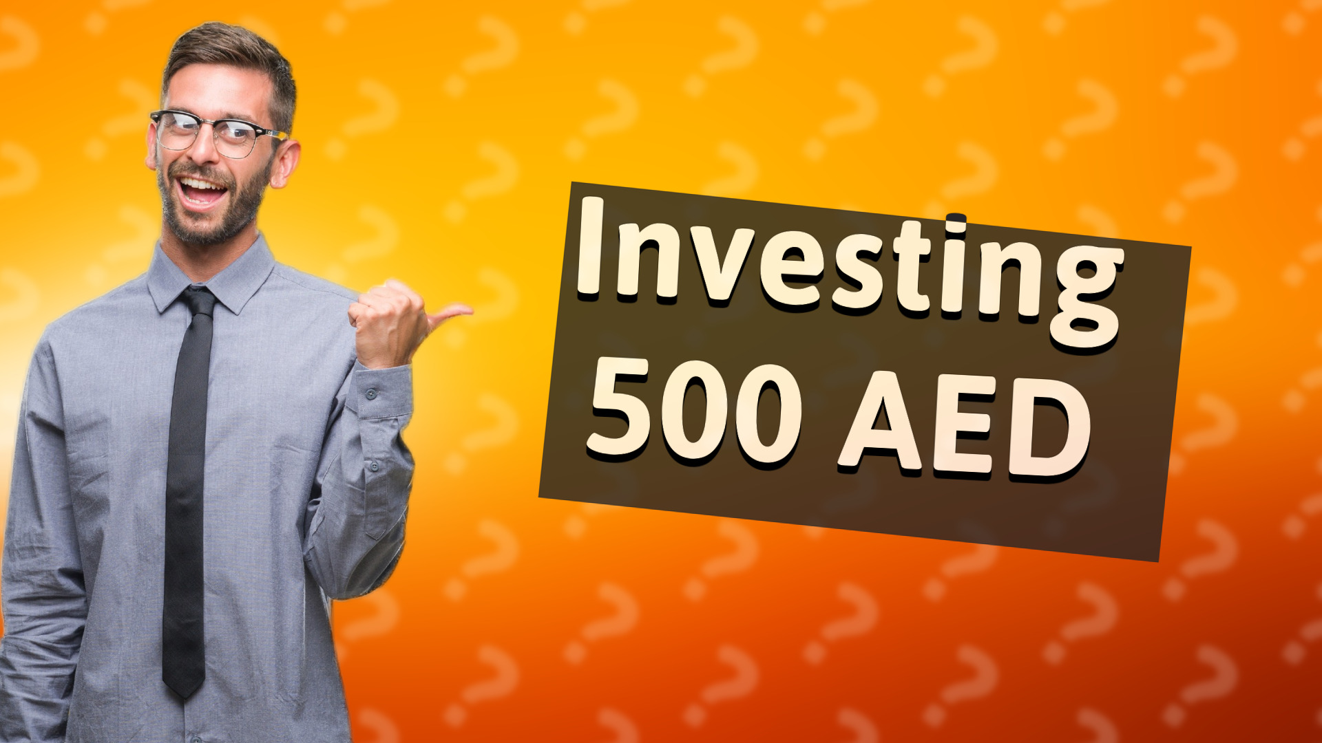 Investing 500 AED