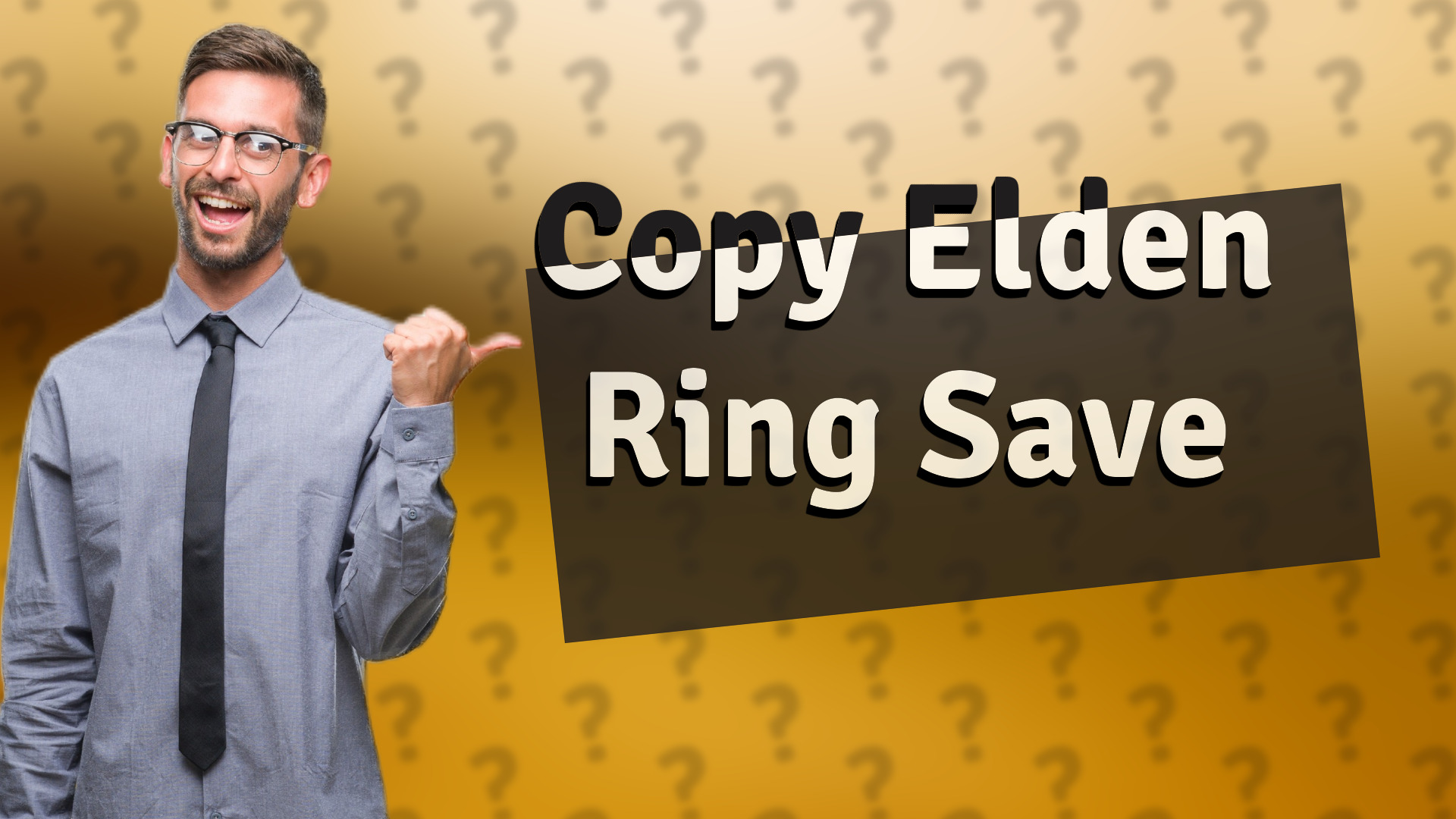 Copy Elden Ring Save