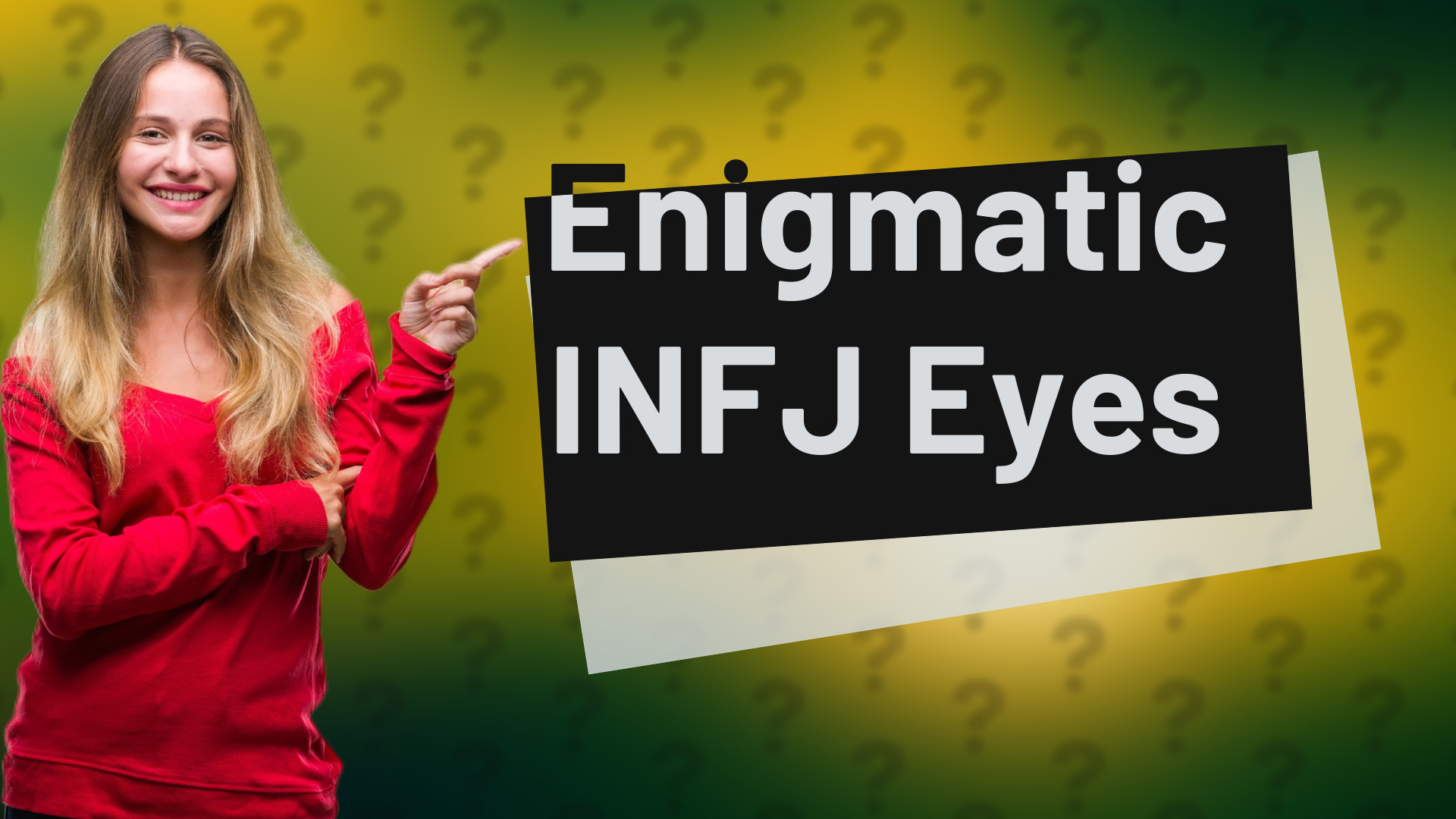 Enigmatic INFJ Eyes