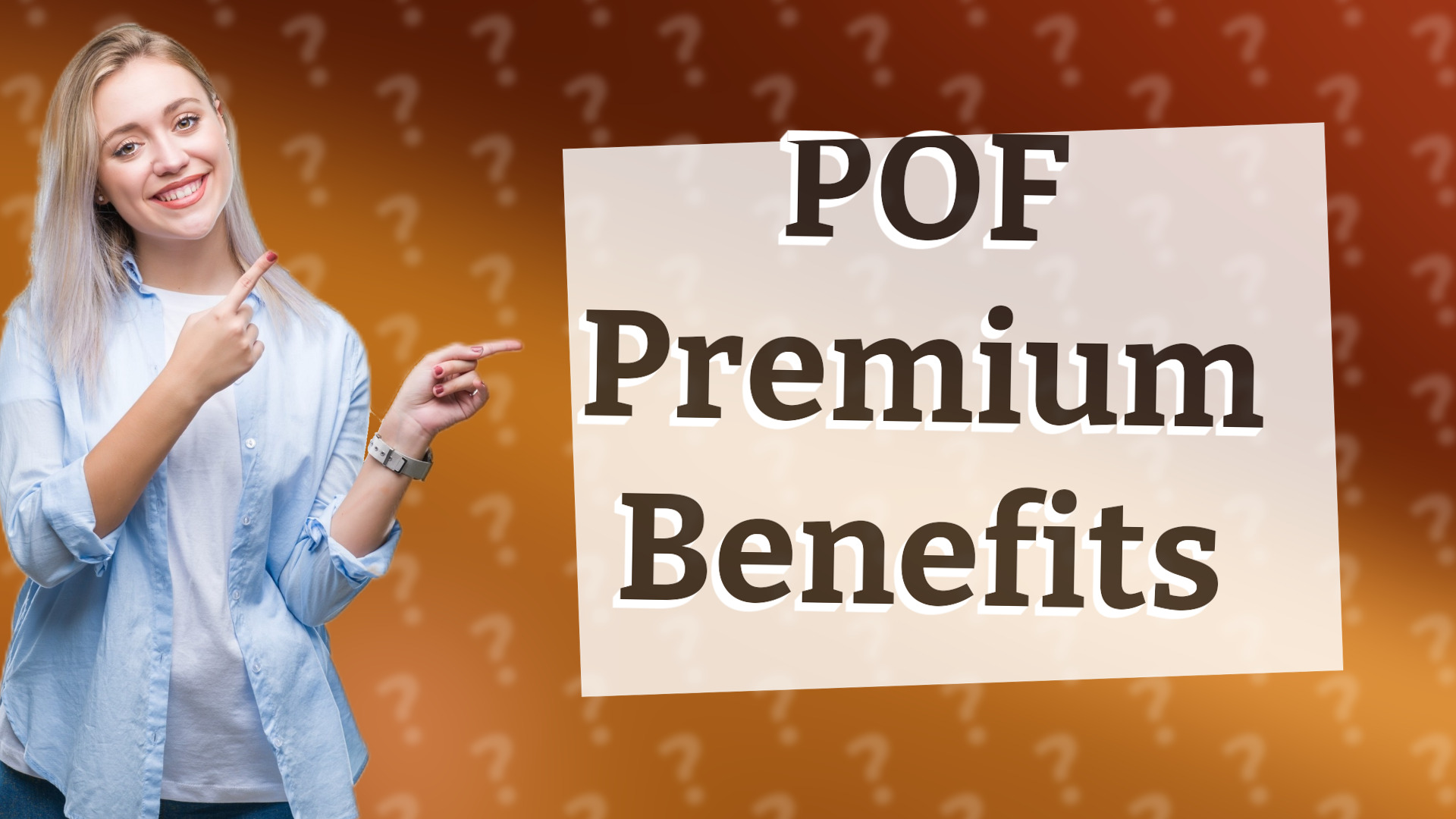POF Premium Benefits