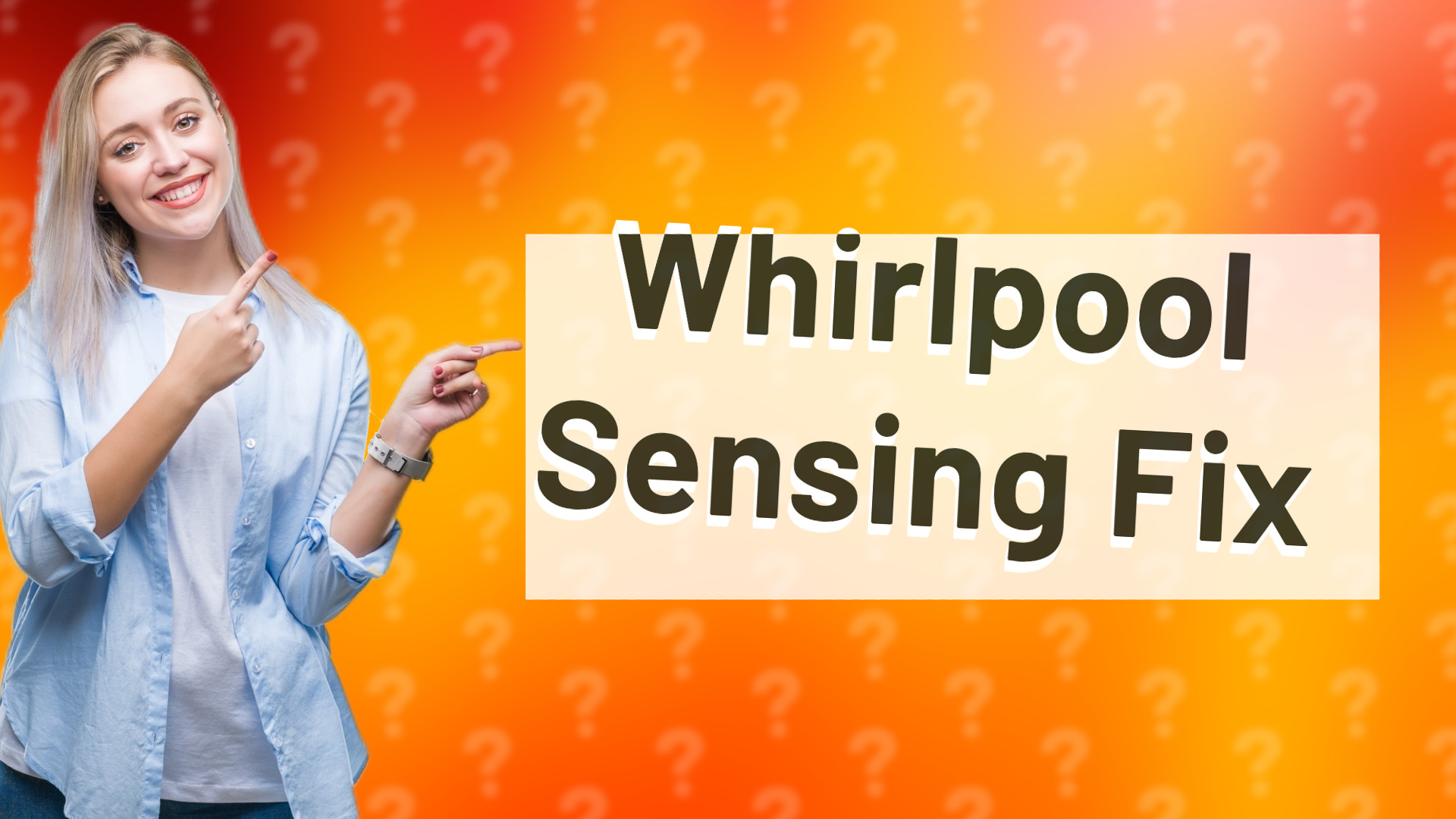 Whirlpool Sensing Fix