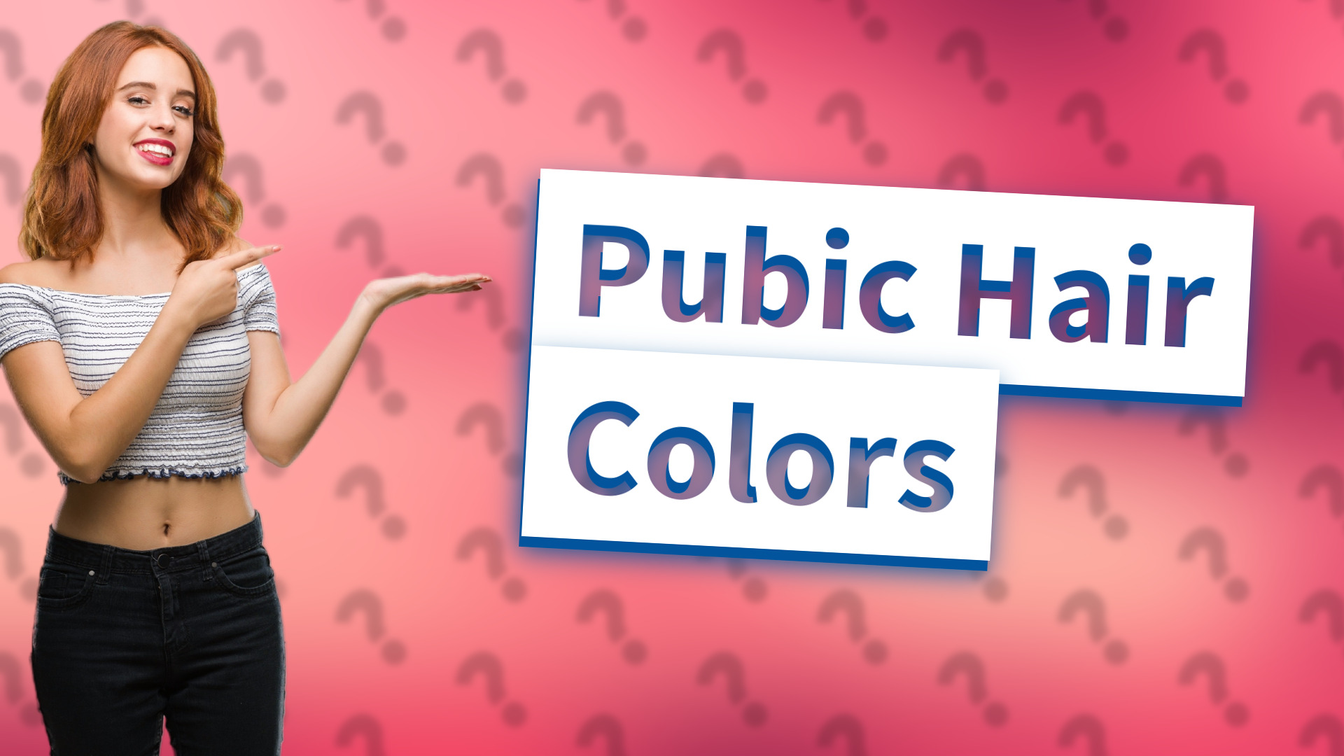 Pubic Hair Colors