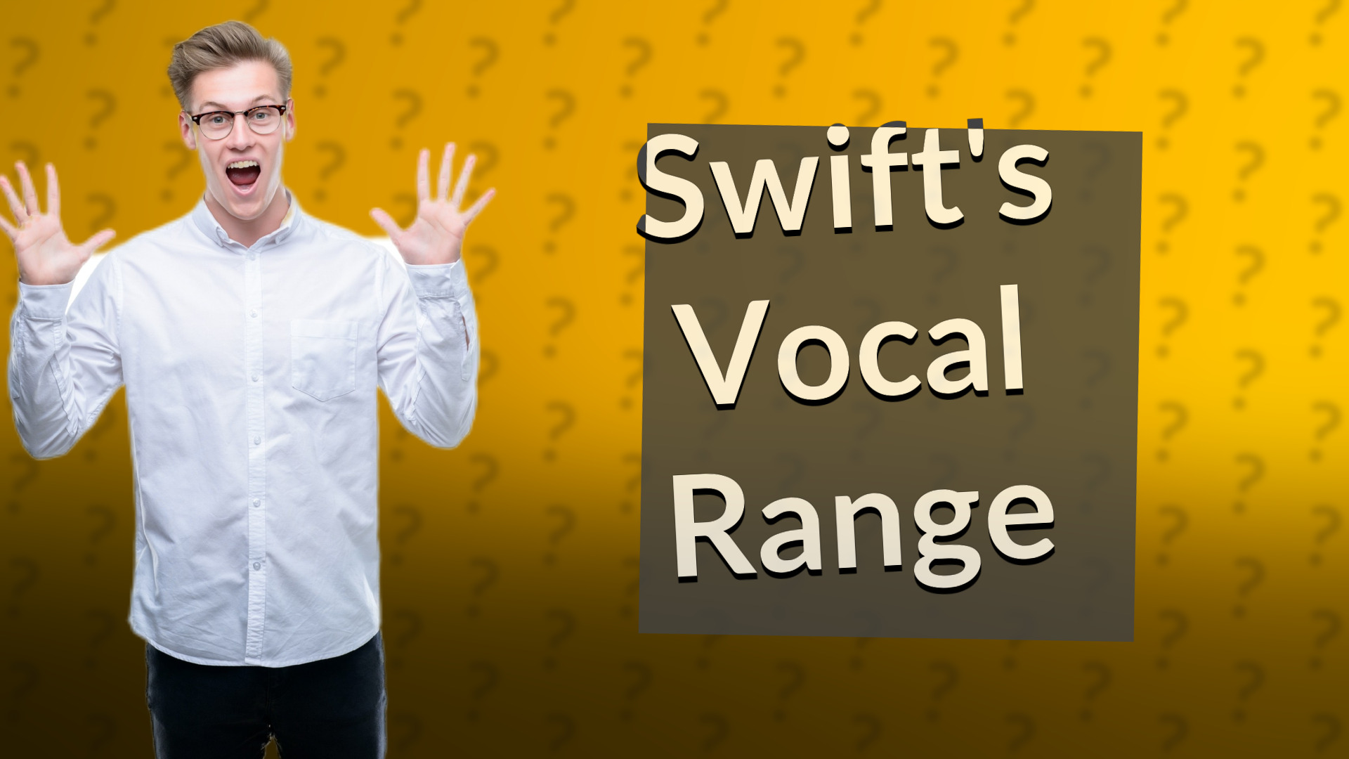 Swift's Vocal Range