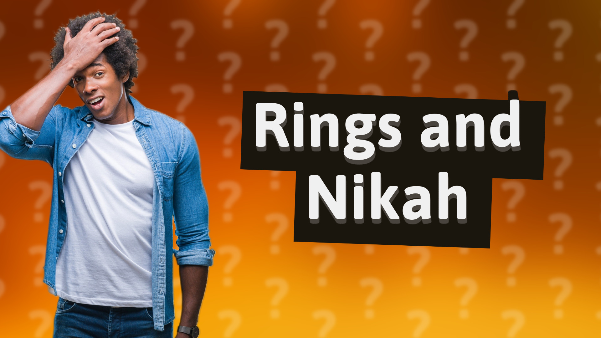 Rings and Nikah