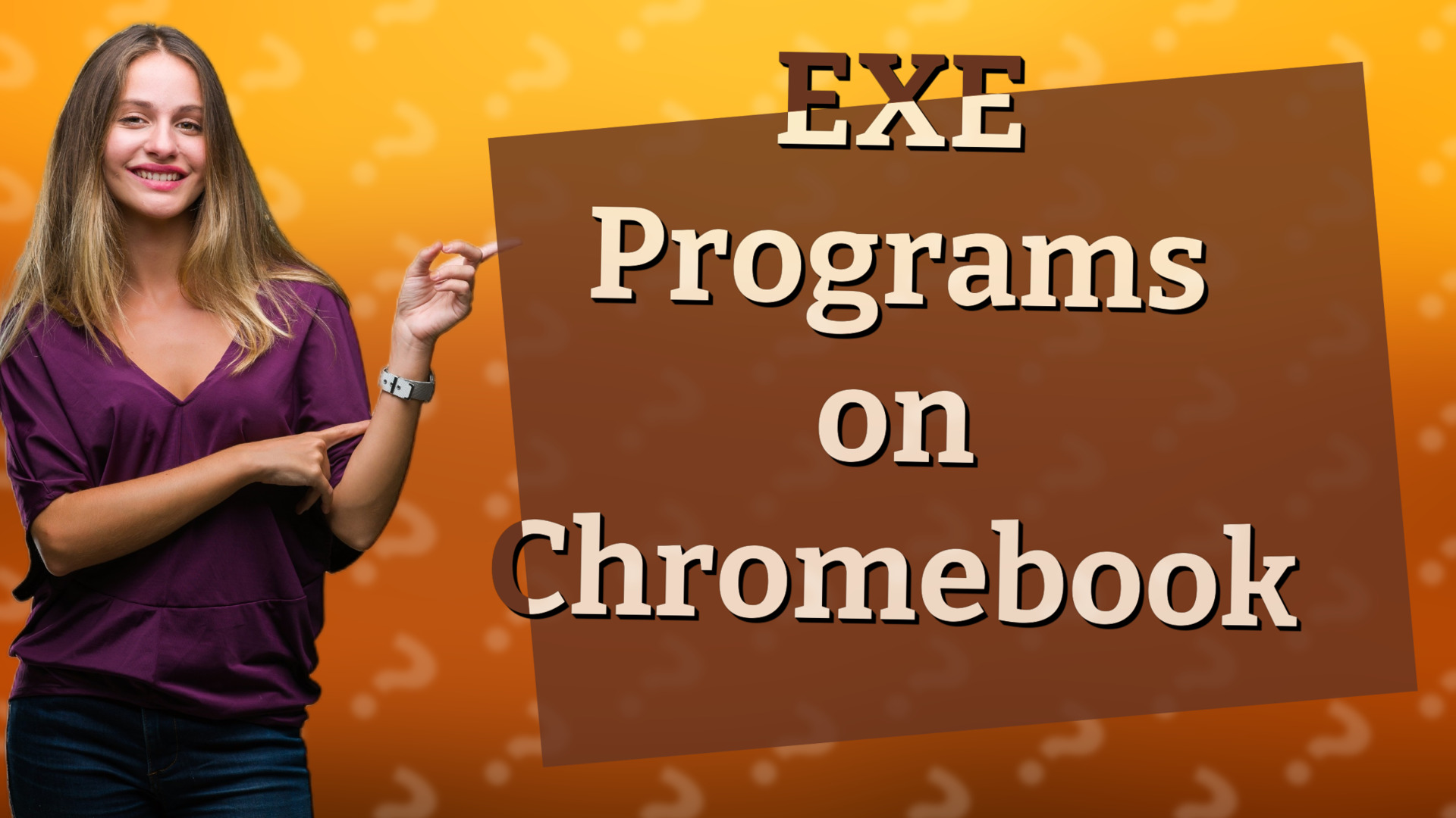 EXE Programs on Chromebook