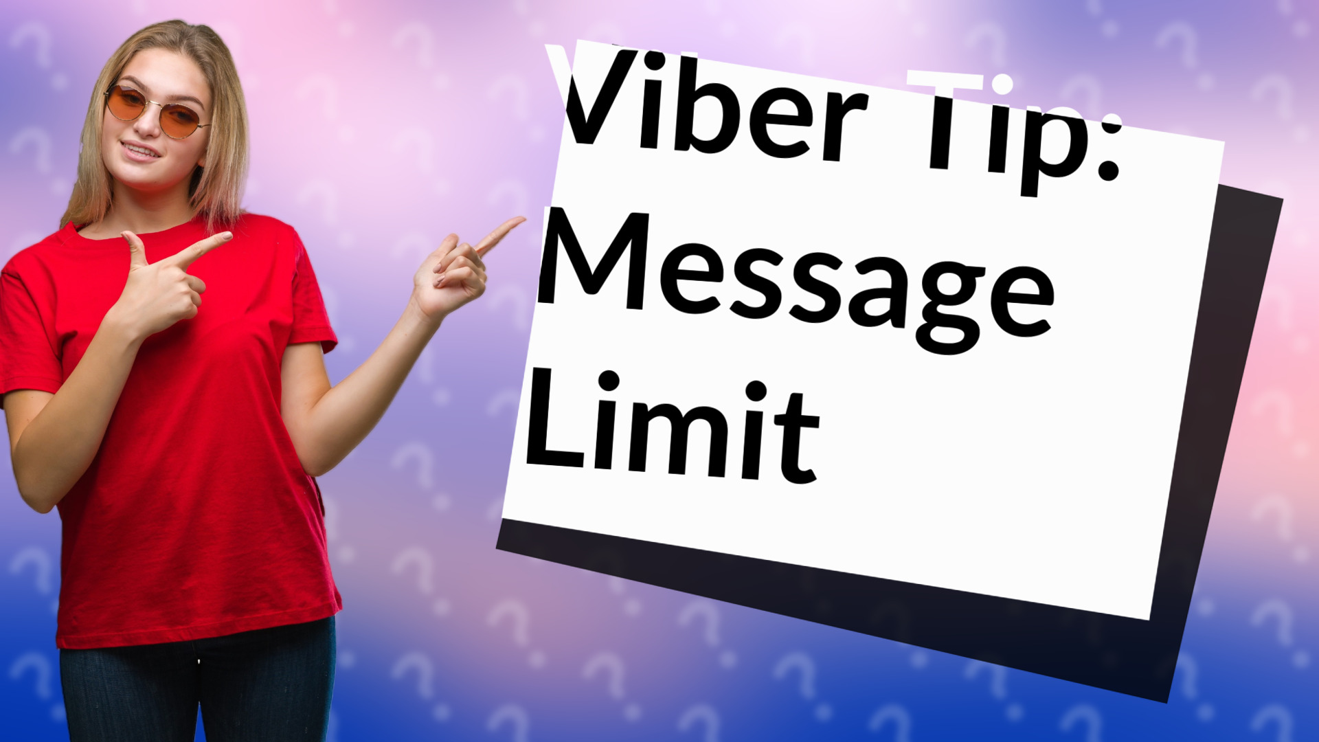 Viber Tip: Message Limit
