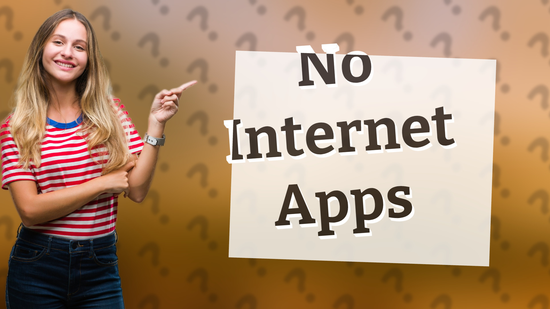 No Internet Apps