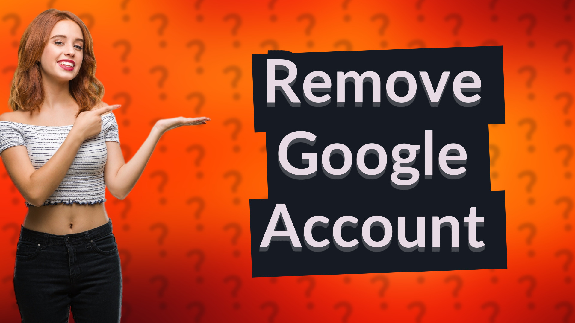 Remove Google Account