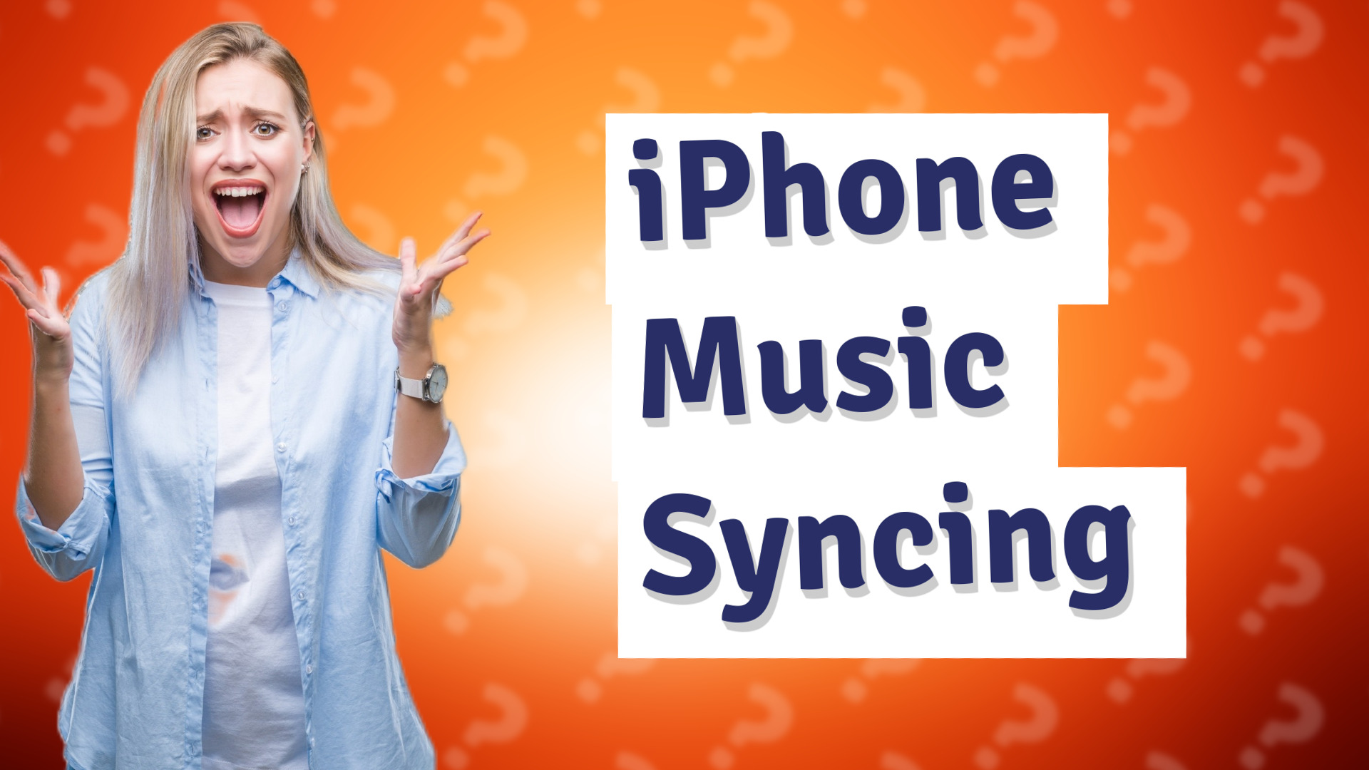 iPhone Music Syncing