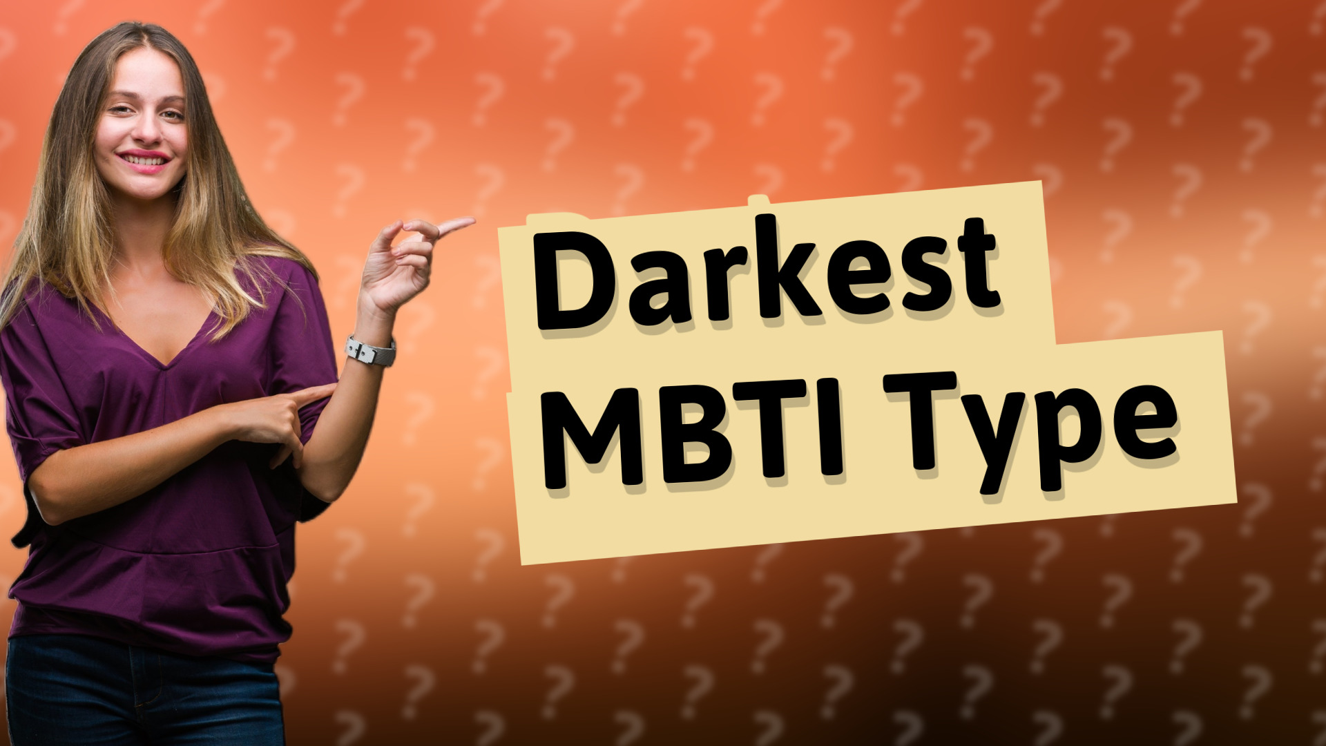 Darkest MBTI Type