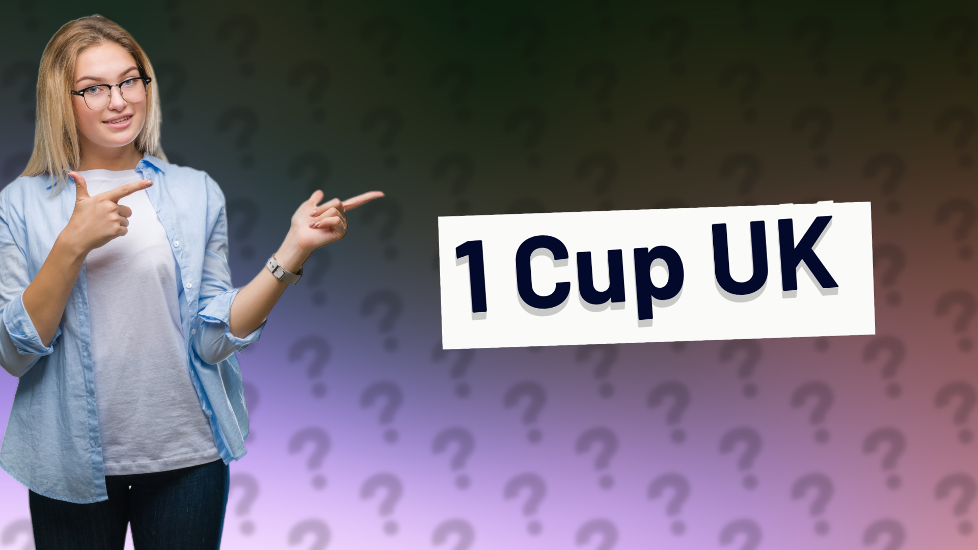1 Cup UK
