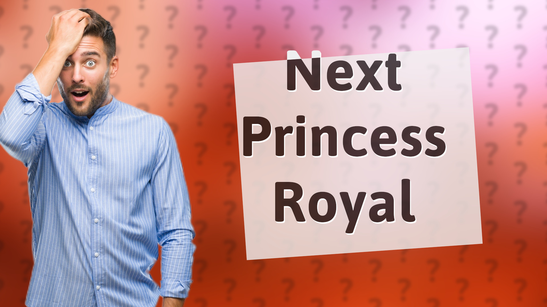 Next Princess Royal