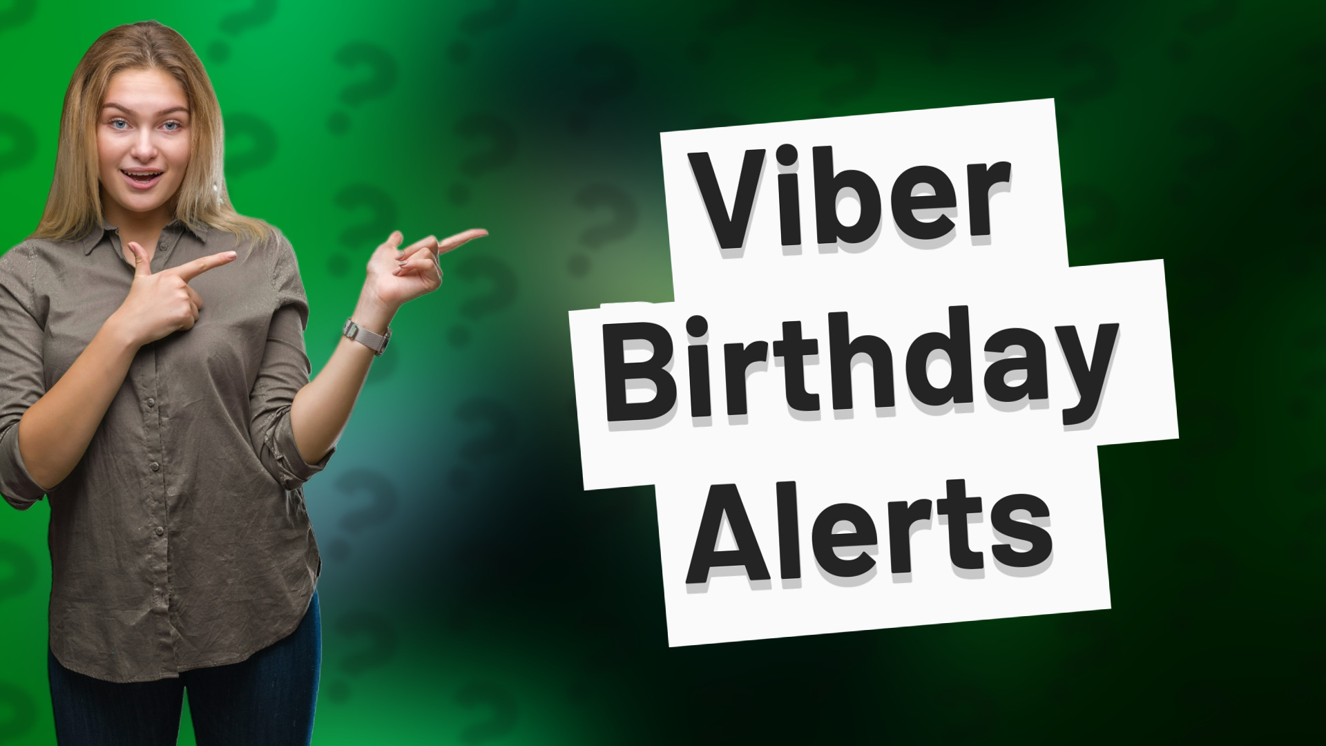 Viber Birthday Alerts