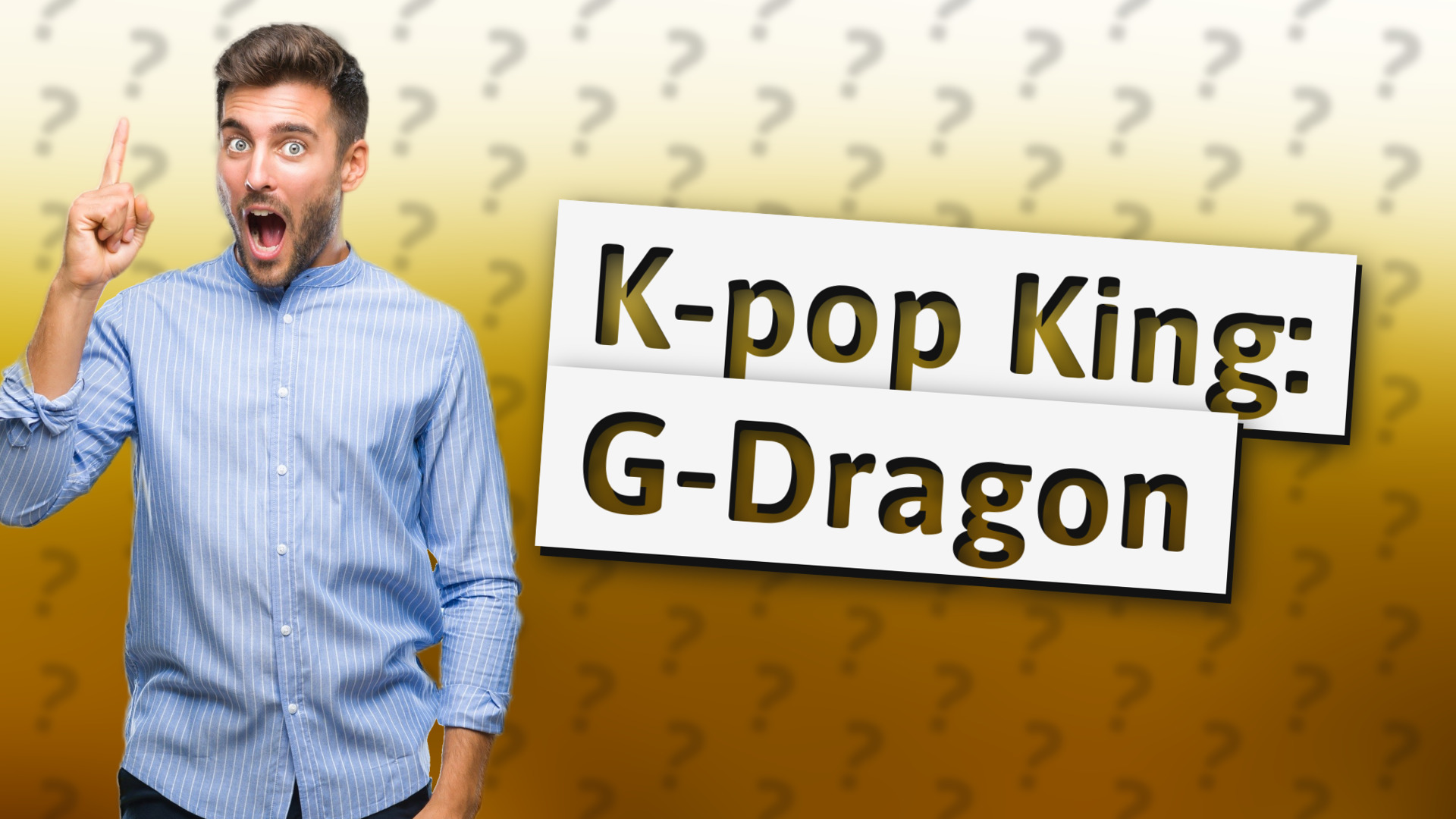 K-pop King: G-Dragon