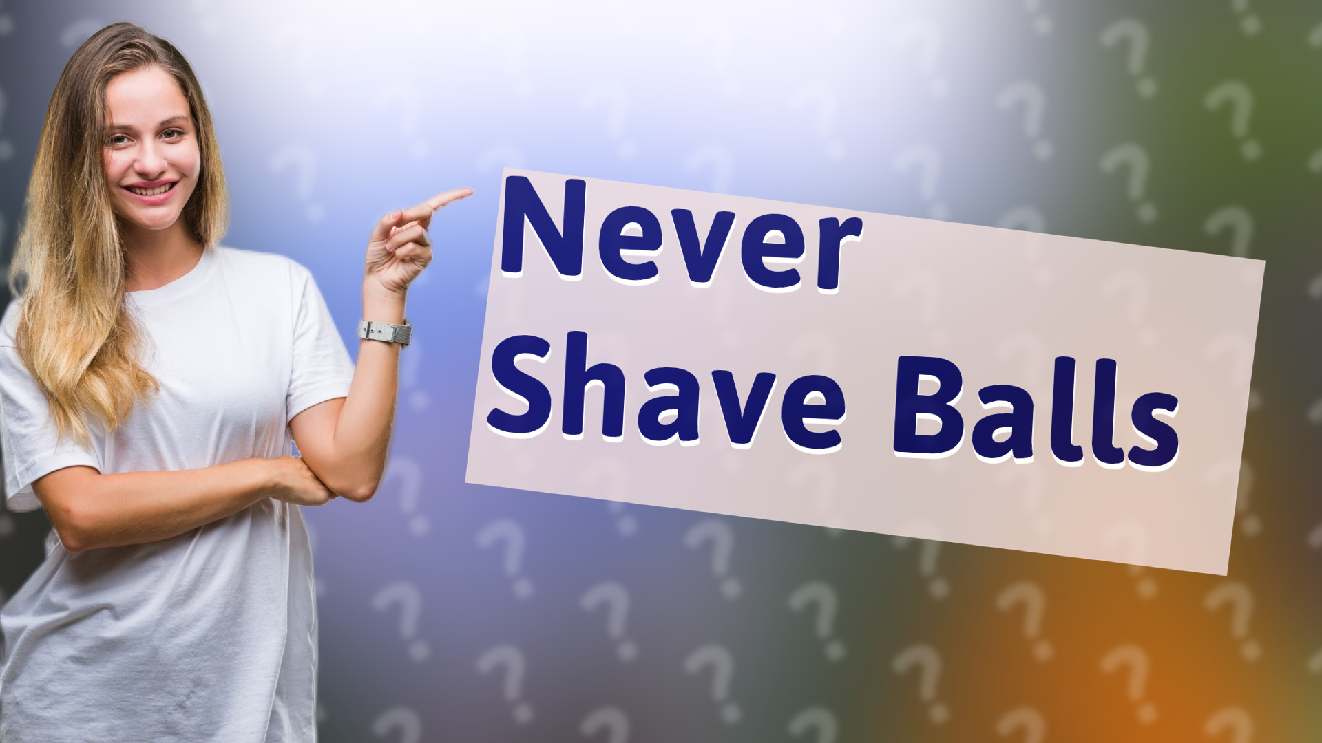 Never Shave Balls