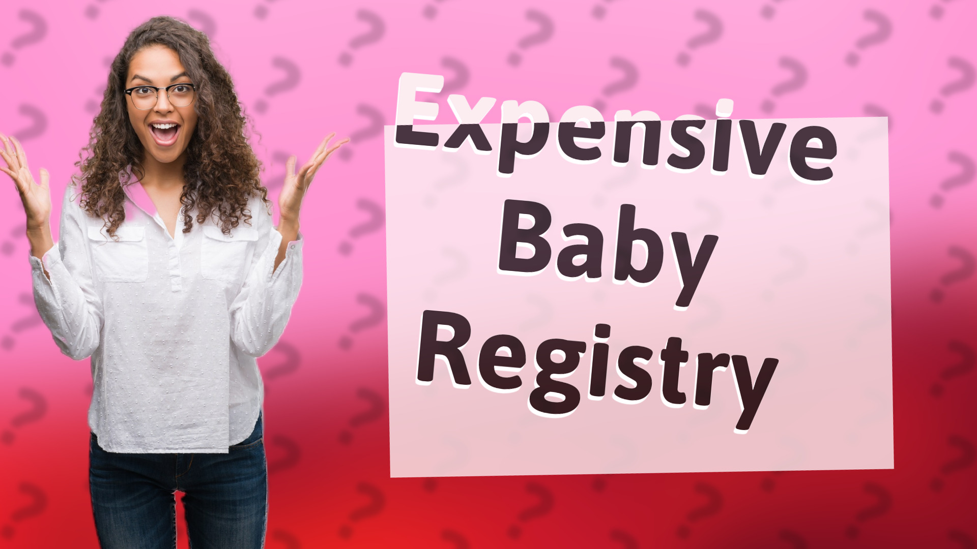 Expensive Baby Registry