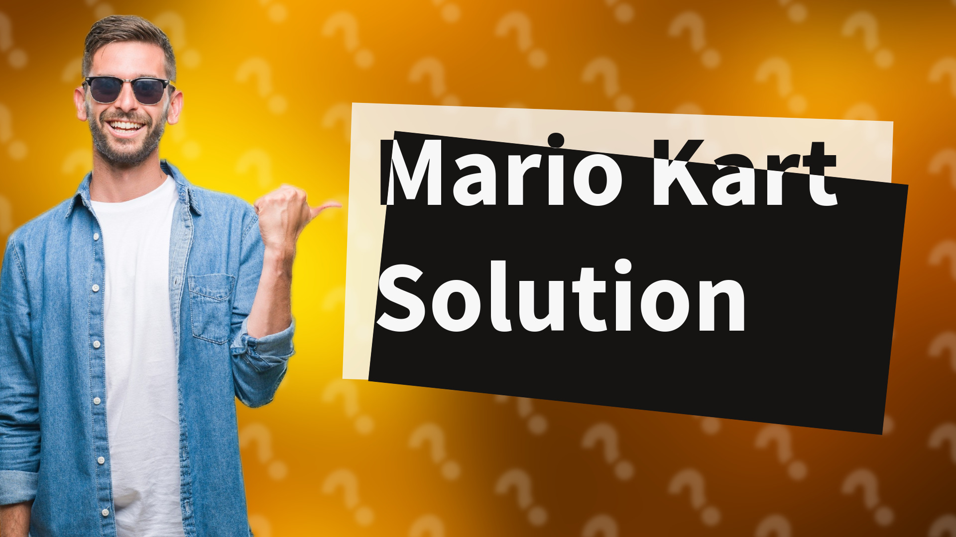 Mario Kart Solution
