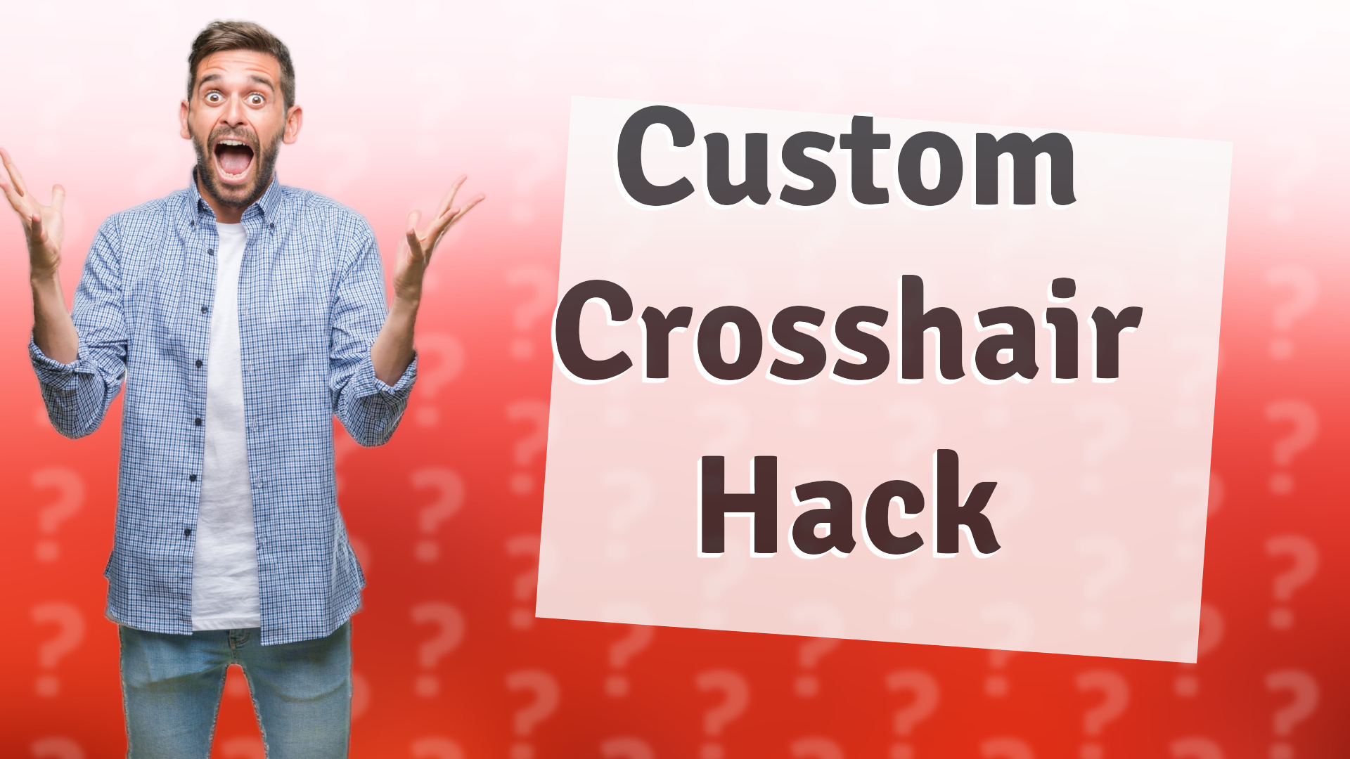 Custom Crosshair Hack
