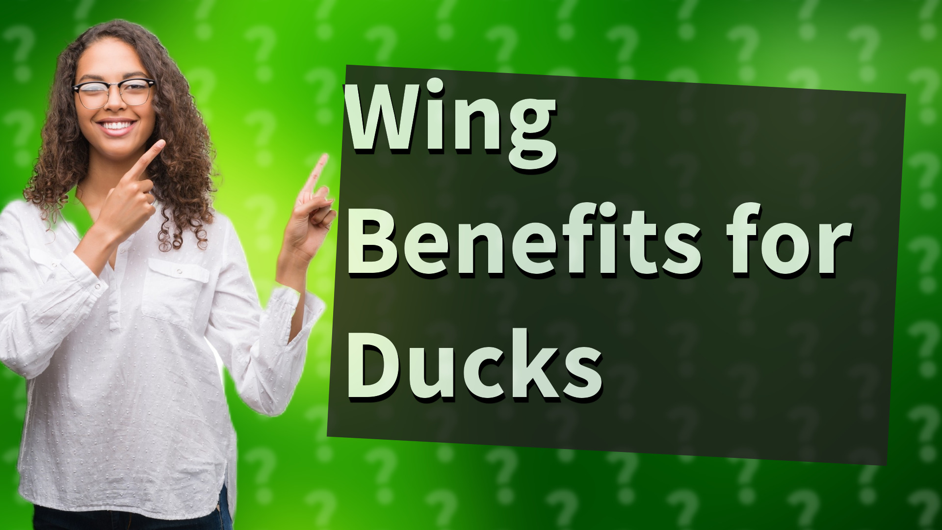 Wing Benefits for Ducks