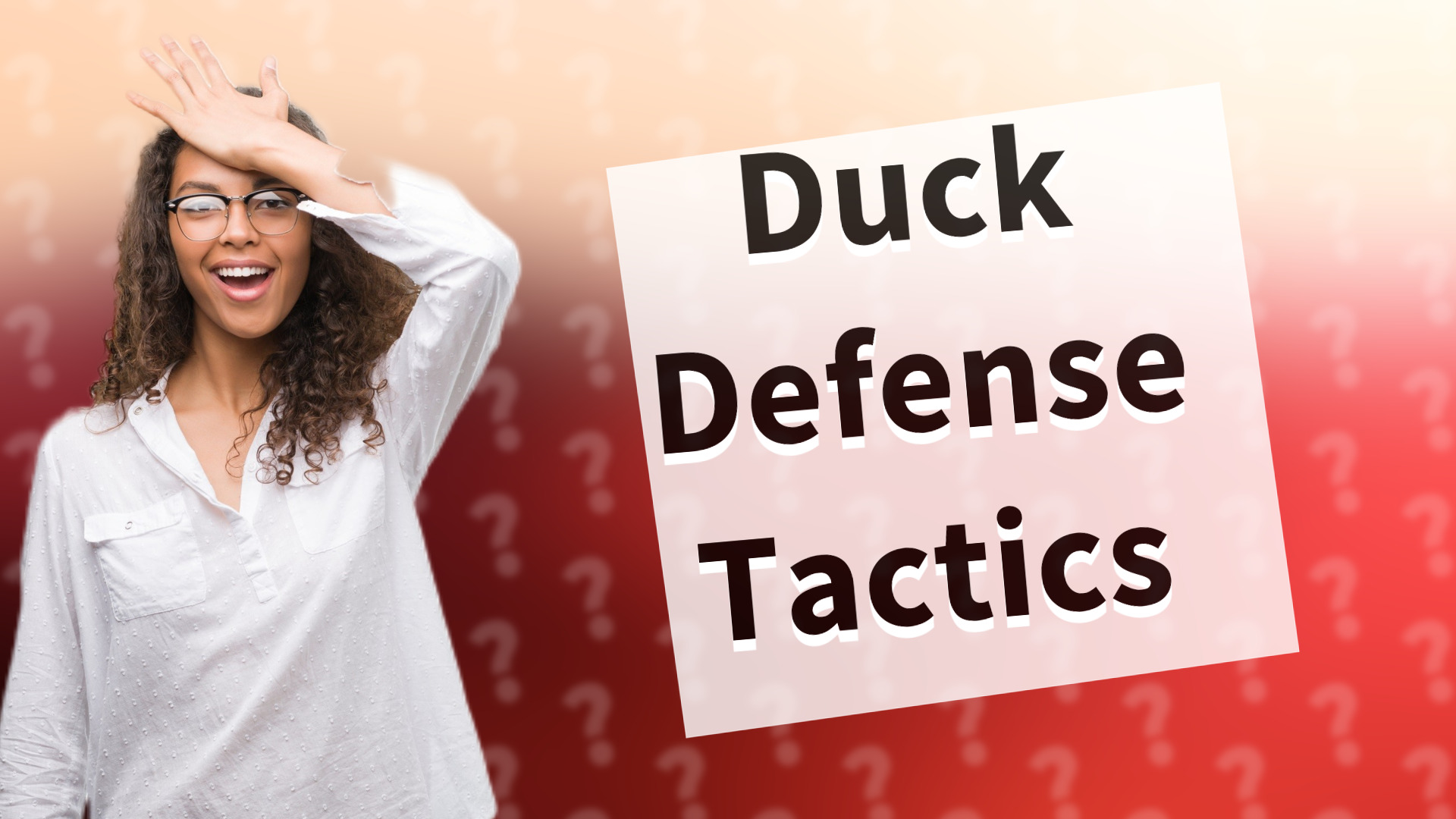 Duck Defense Tactics