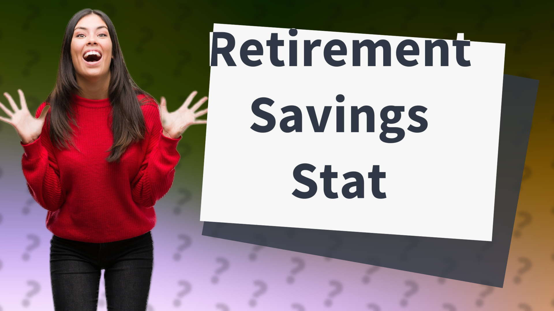 Retirement Savings Stat