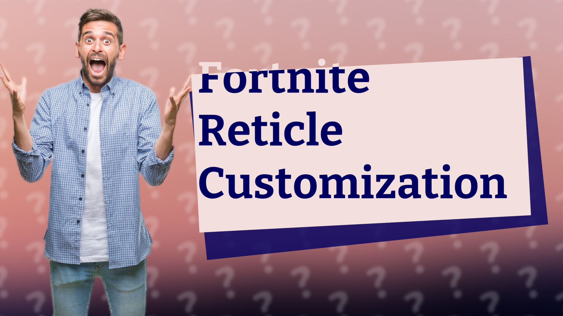 Fortnite Reticle Customization