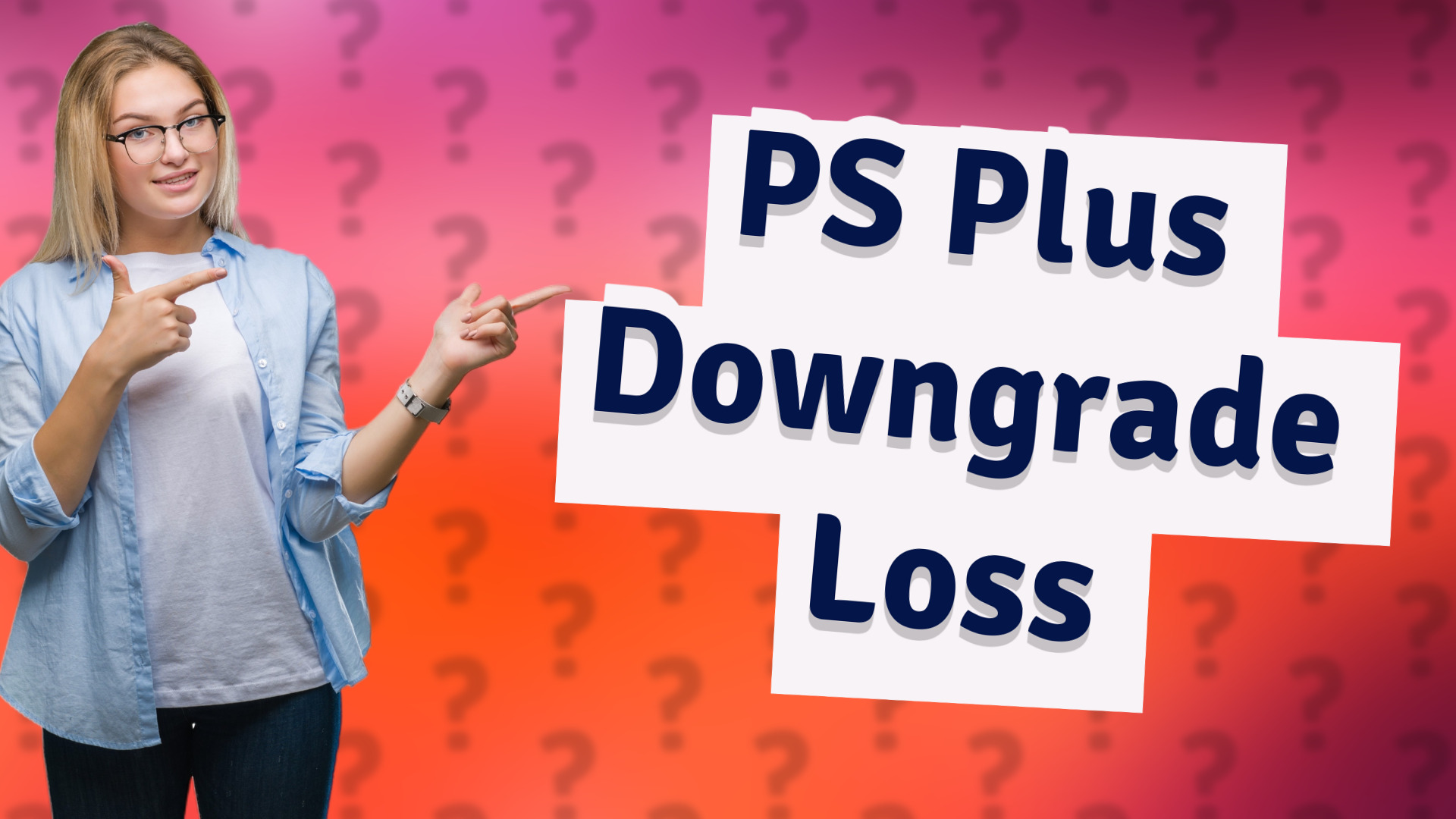 PS Plus Downgrade Loss